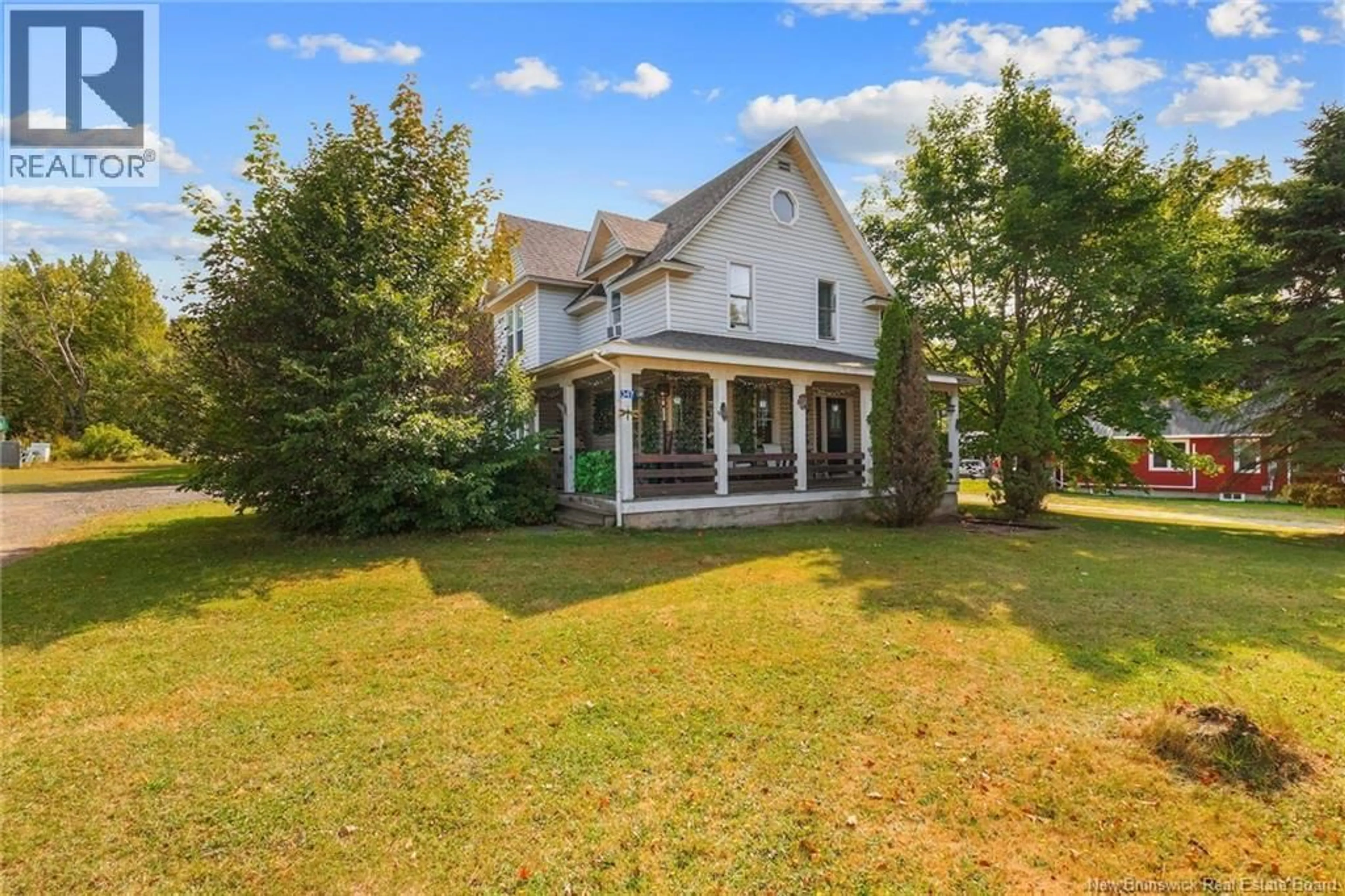 A pic from outside/outdoor area/front of a property/back of a property/a pic from drone, unknown for 347 MAIN STREET, Chipman New Brunswick E4A2M8