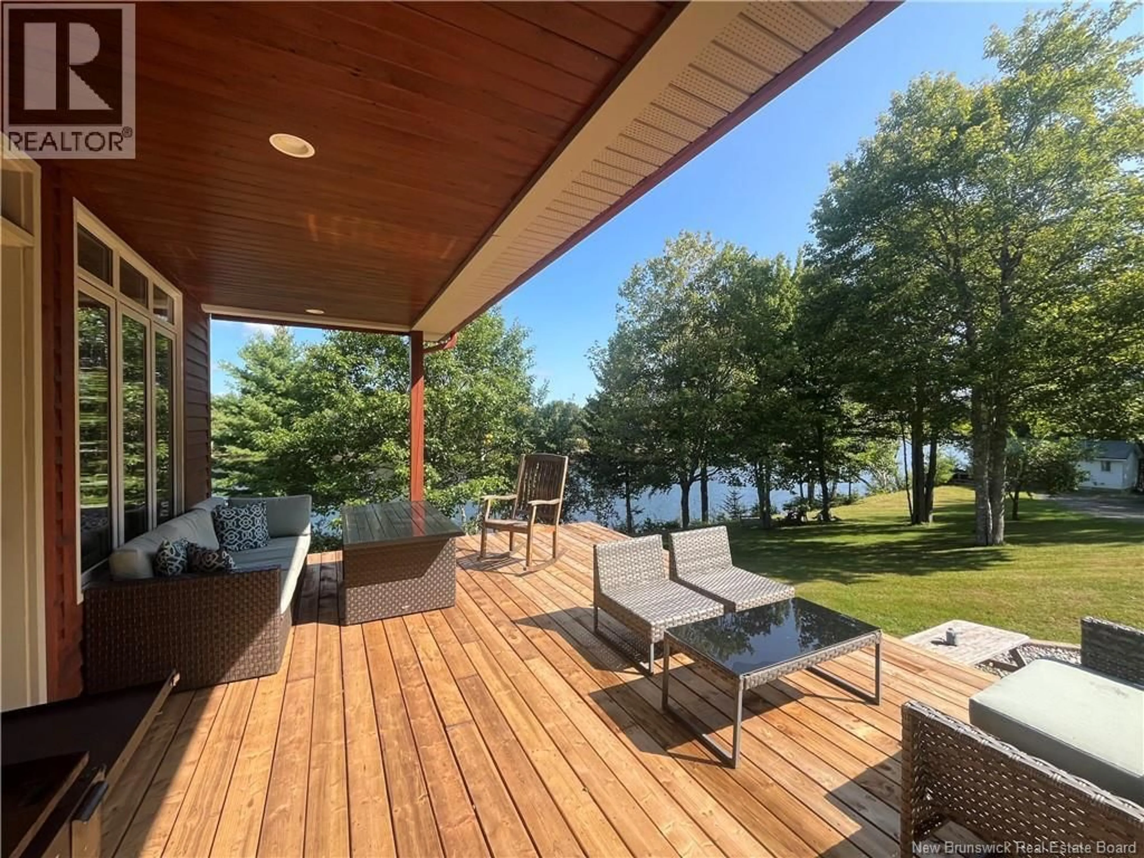 Patio, water/lake/river/ocean view for 3190 ROUTE 510, Browns Yard New Brunswick E4T1W6