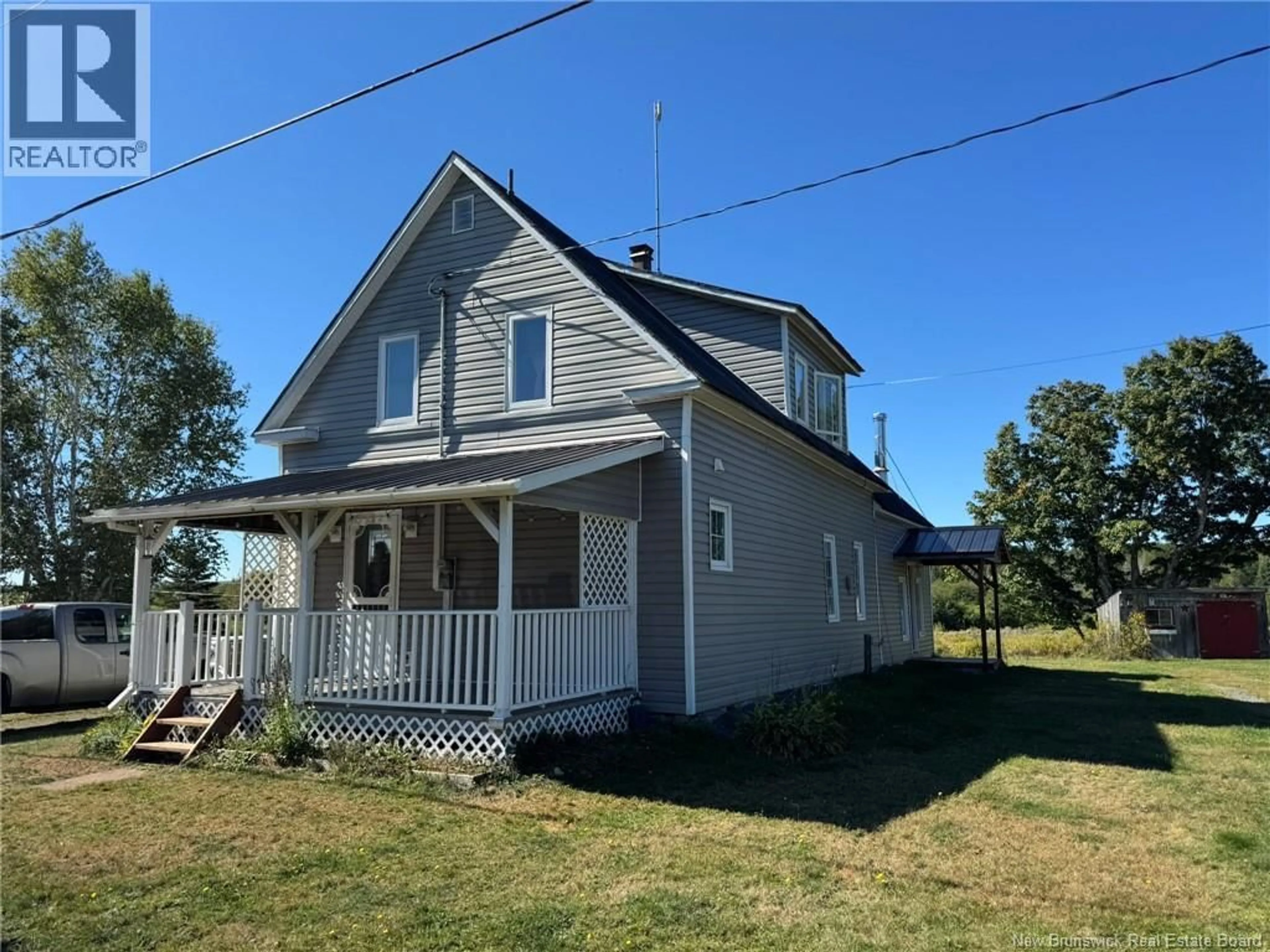 A pic from outside/outdoor area/front of a property/back of a property/a pic from drone, building for 6369 104 ROUTE, Cloverdale New Brunswick E7P1X5