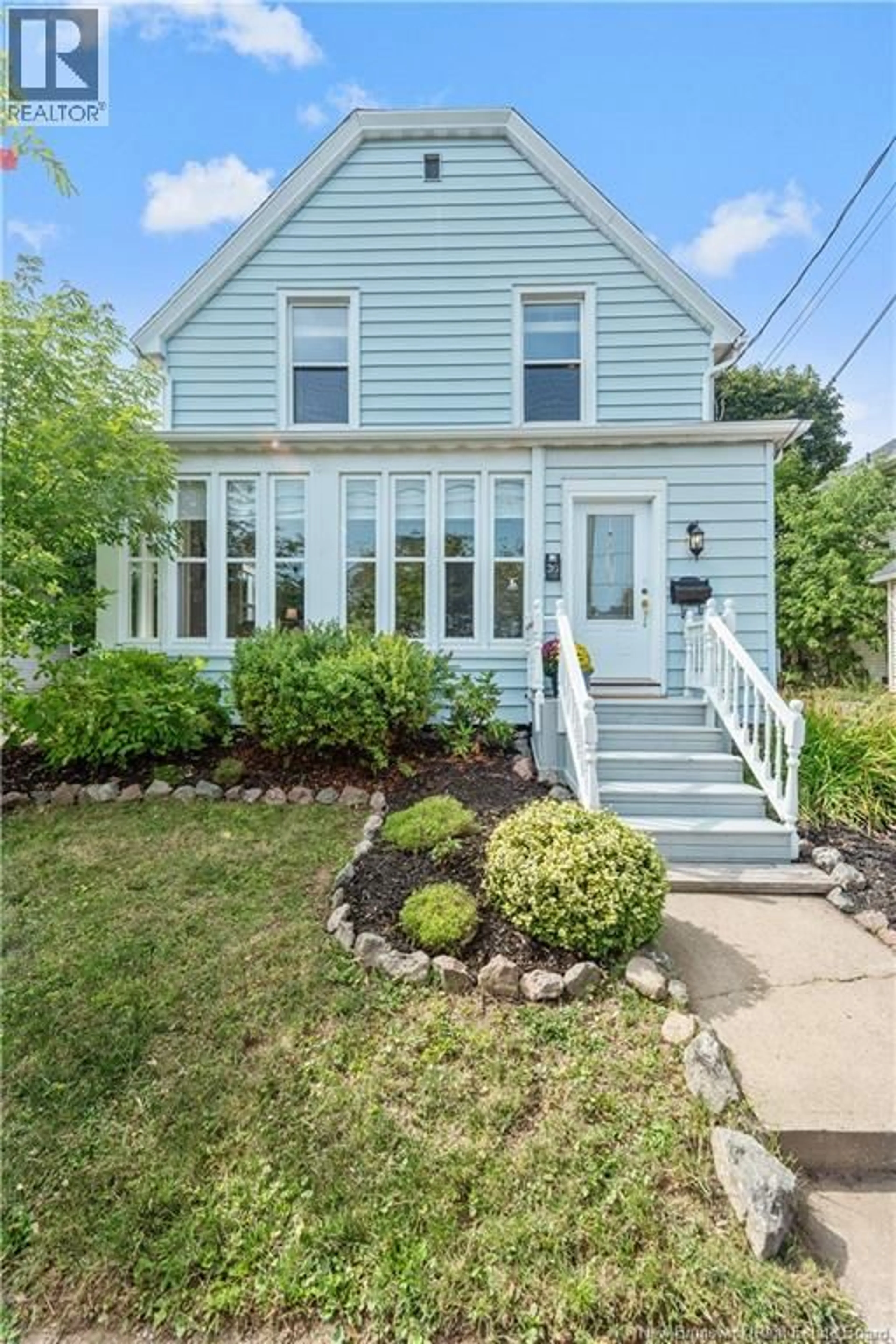 Home with vinyl exterior material, street for 30 NORTH STREET, Moncton New Brunswick E1C5X6