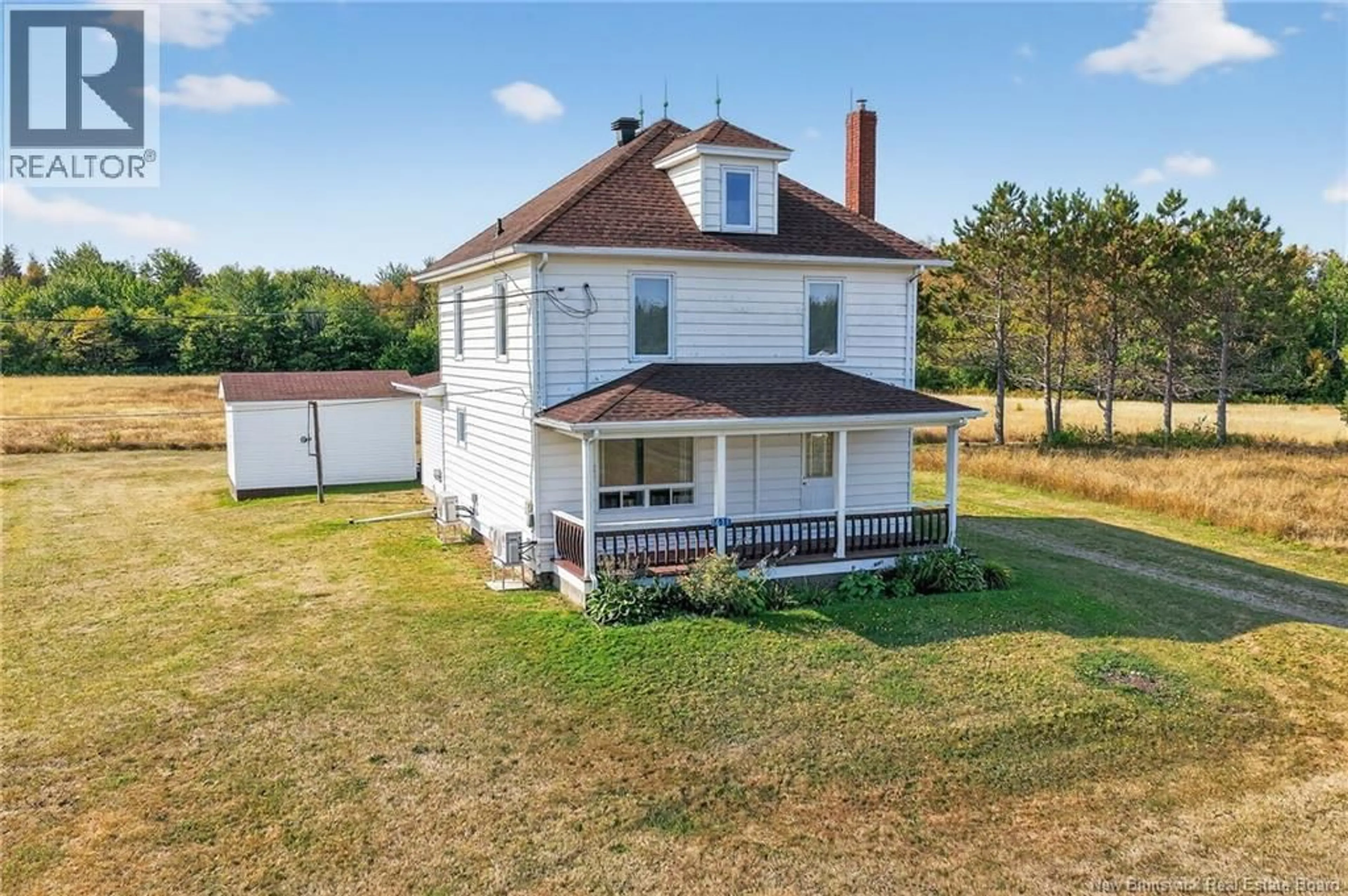 A pic from outside/outdoor area/front of a property/back of a property/a pic from drone, building for 1611 ROUTE 950, Trois Ruisseaux New Brunswick E4N2Y7