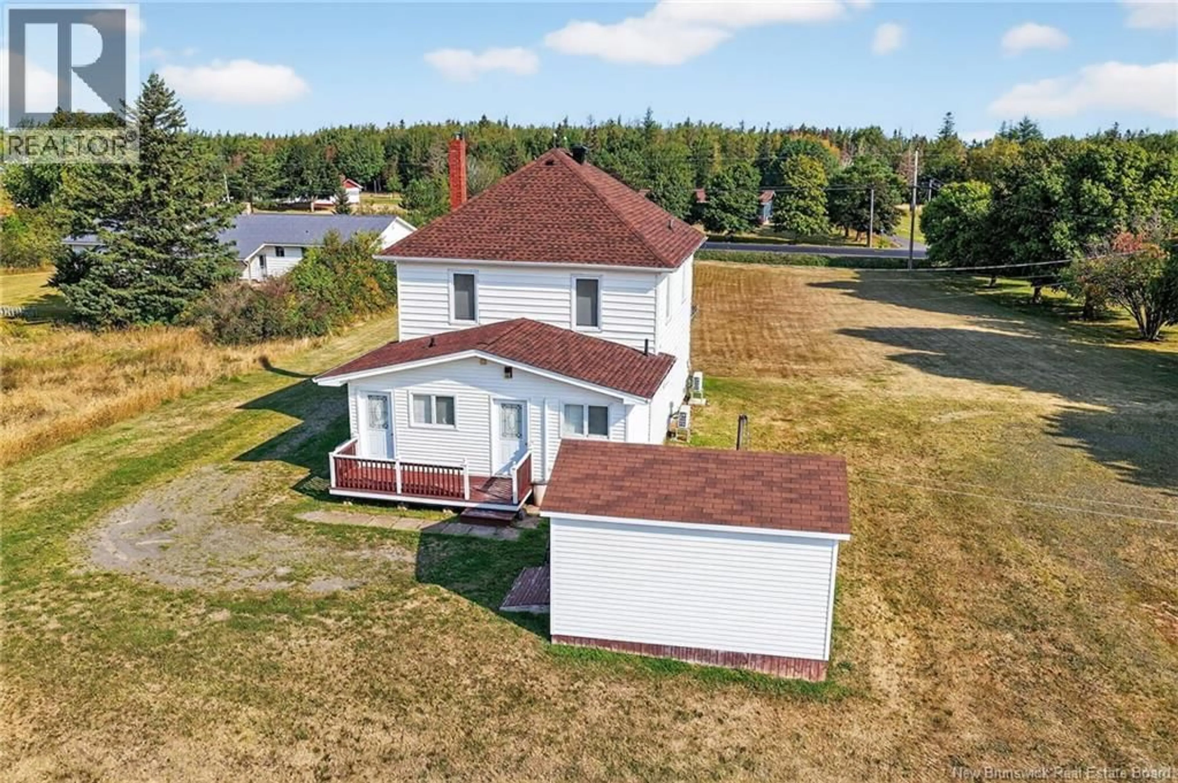 A pic from outside/outdoor area/front of a property/back of a property/a pic from drone, building for 1611 ROUTE 950, Trois Ruisseaux New Brunswick E4N2Y7