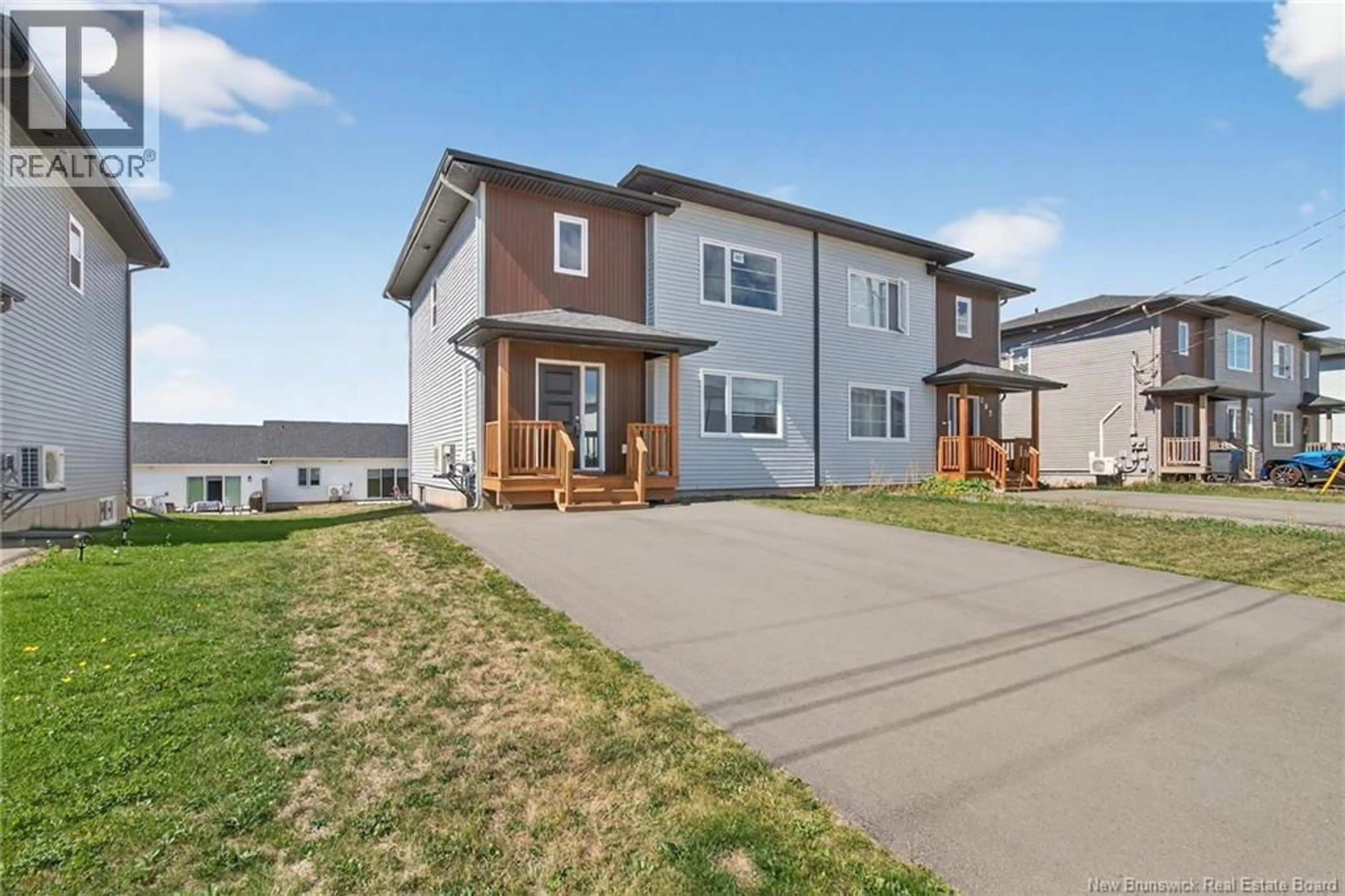 Home with vinyl exterior material, street for 287 LORETTE STREET, Dieppe New Brunswick E1A8M4