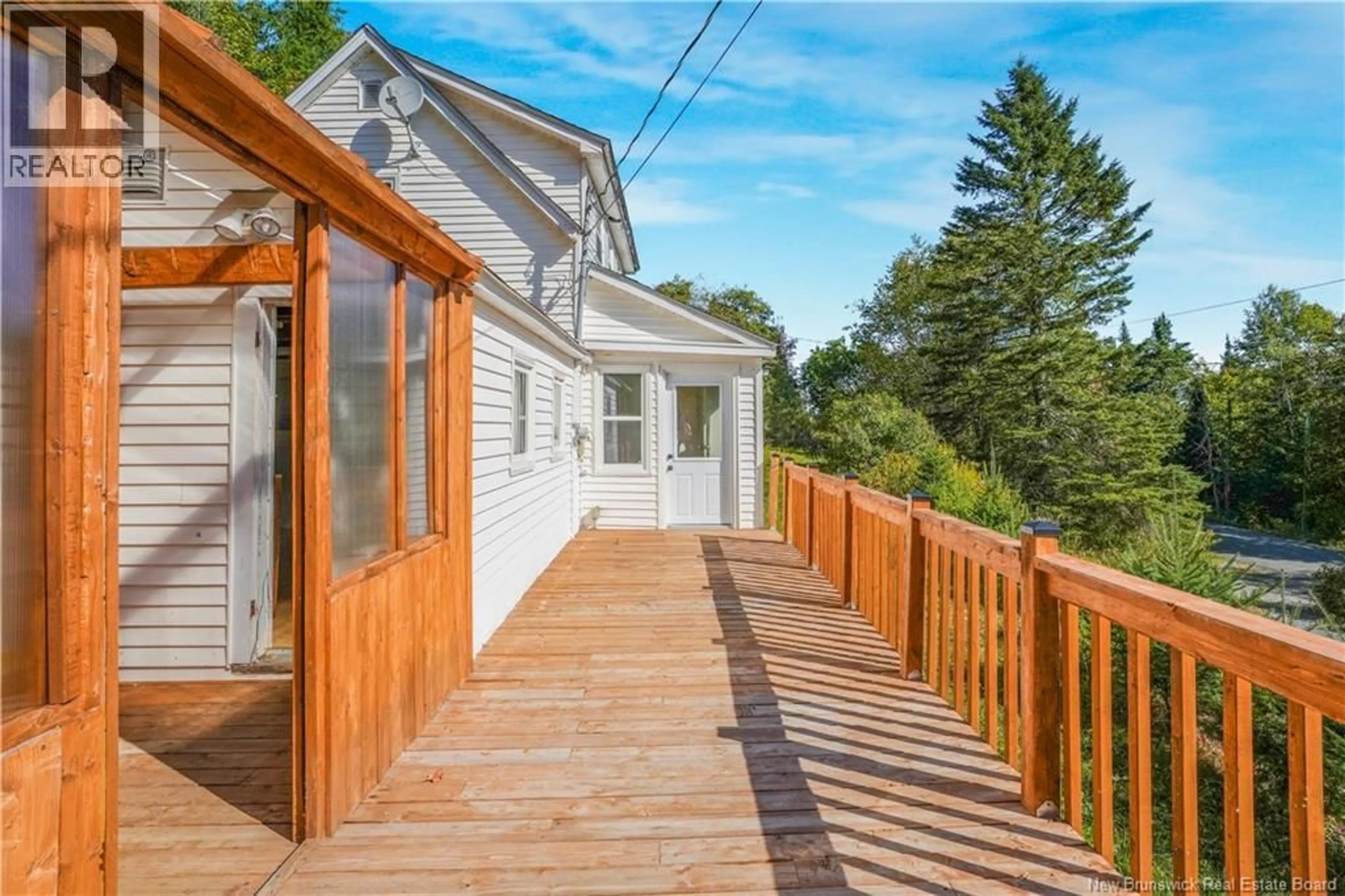 Patio, water/lake/river/ocean view for 136 NASHWAAK WEST ROAD, Nashwaak Bridge New Brunswick E6C2A6
