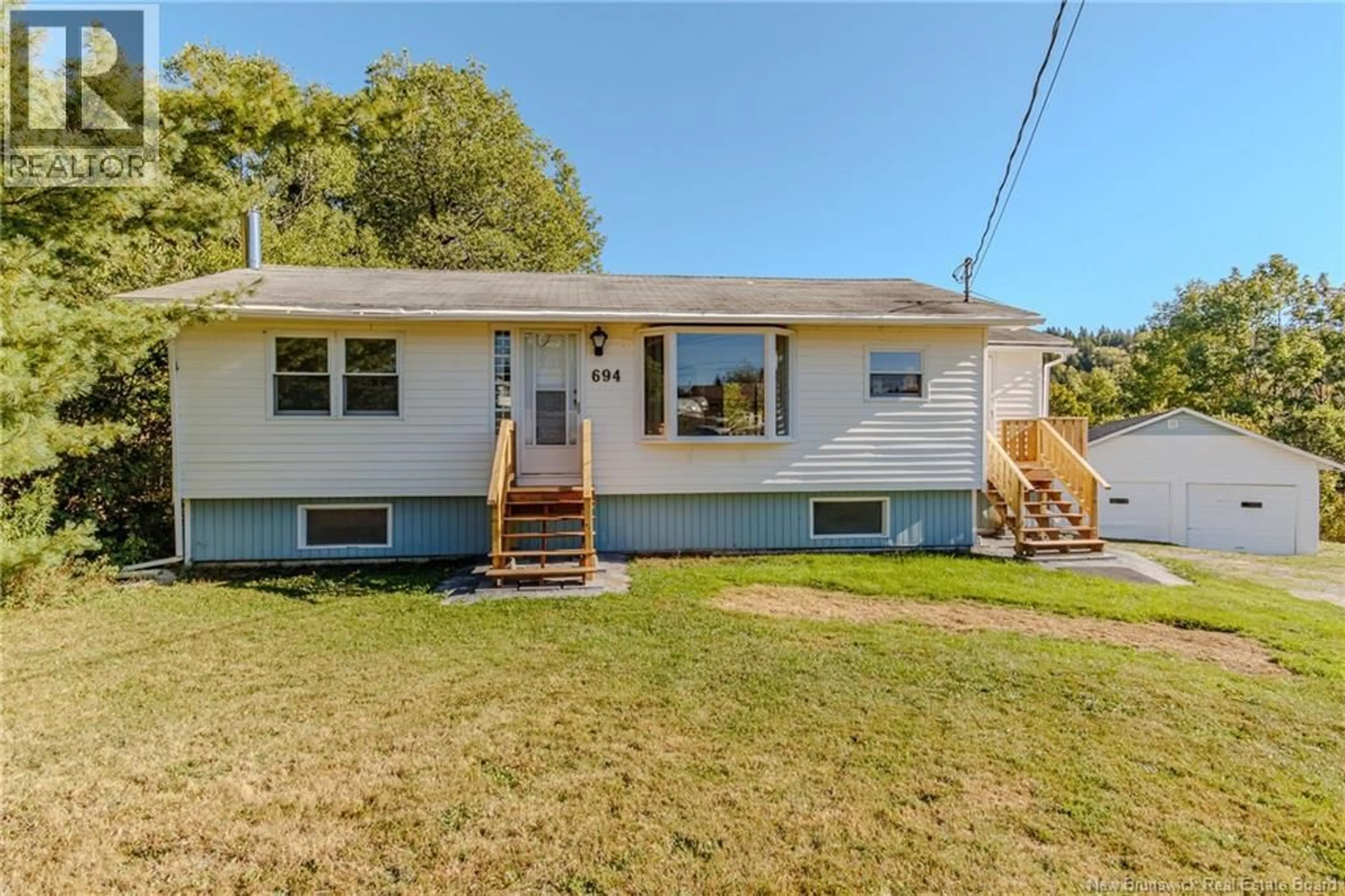 Home with vinyl exterior material, street for 694 ROUTE 111, Willow Grove New Brunswick E2S1S1