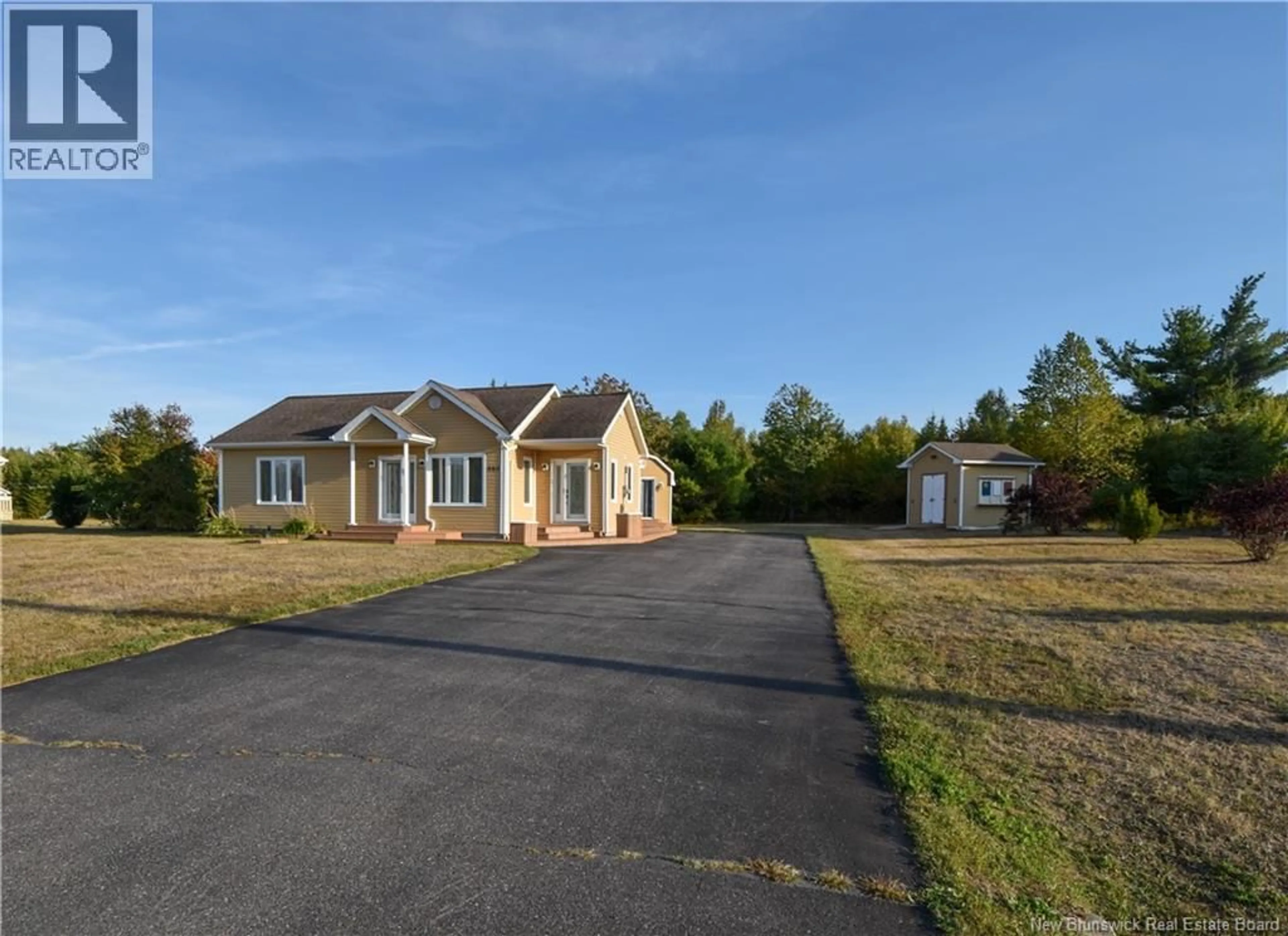 A pic from outside/outdoor area/front of a property/back of a property/a pic from drone, unknown for 700 ISABELLE, Tracadie New Brunswick E1X2J1