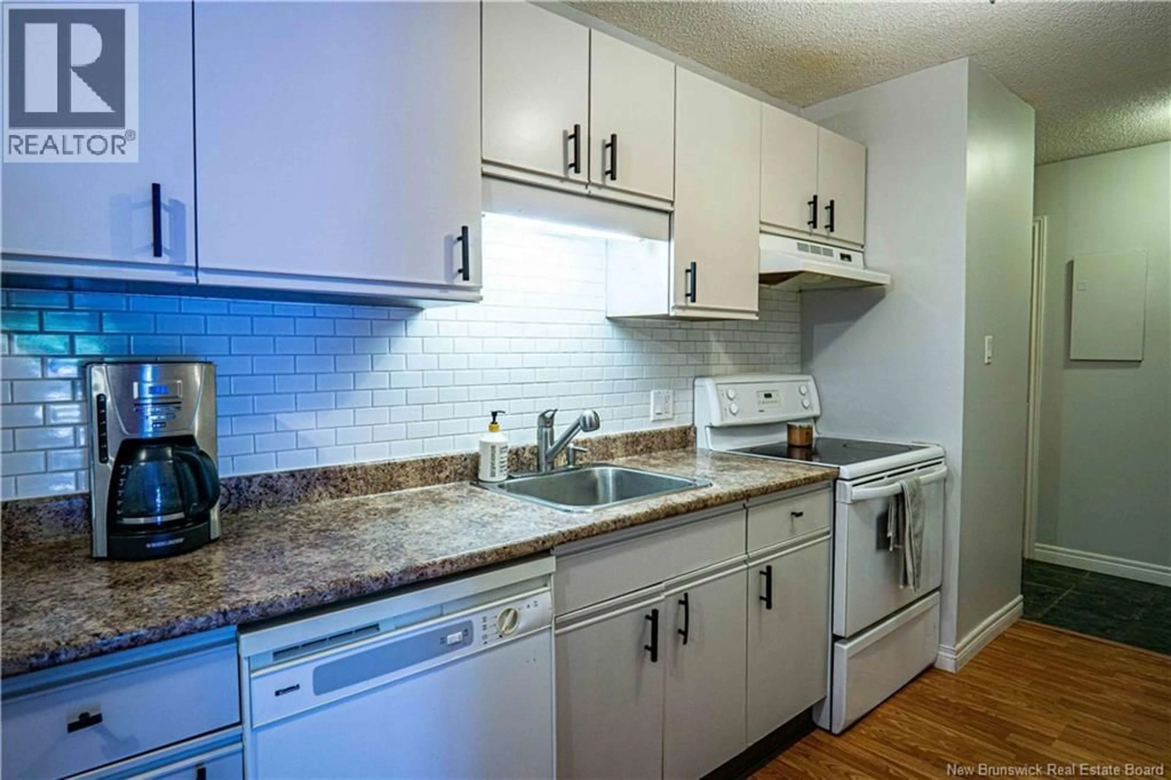 Standard kitchen, ceramic/tile floor for 4 - 109 BIGGS STREET, Fredericton New Brunswick E3B6H8