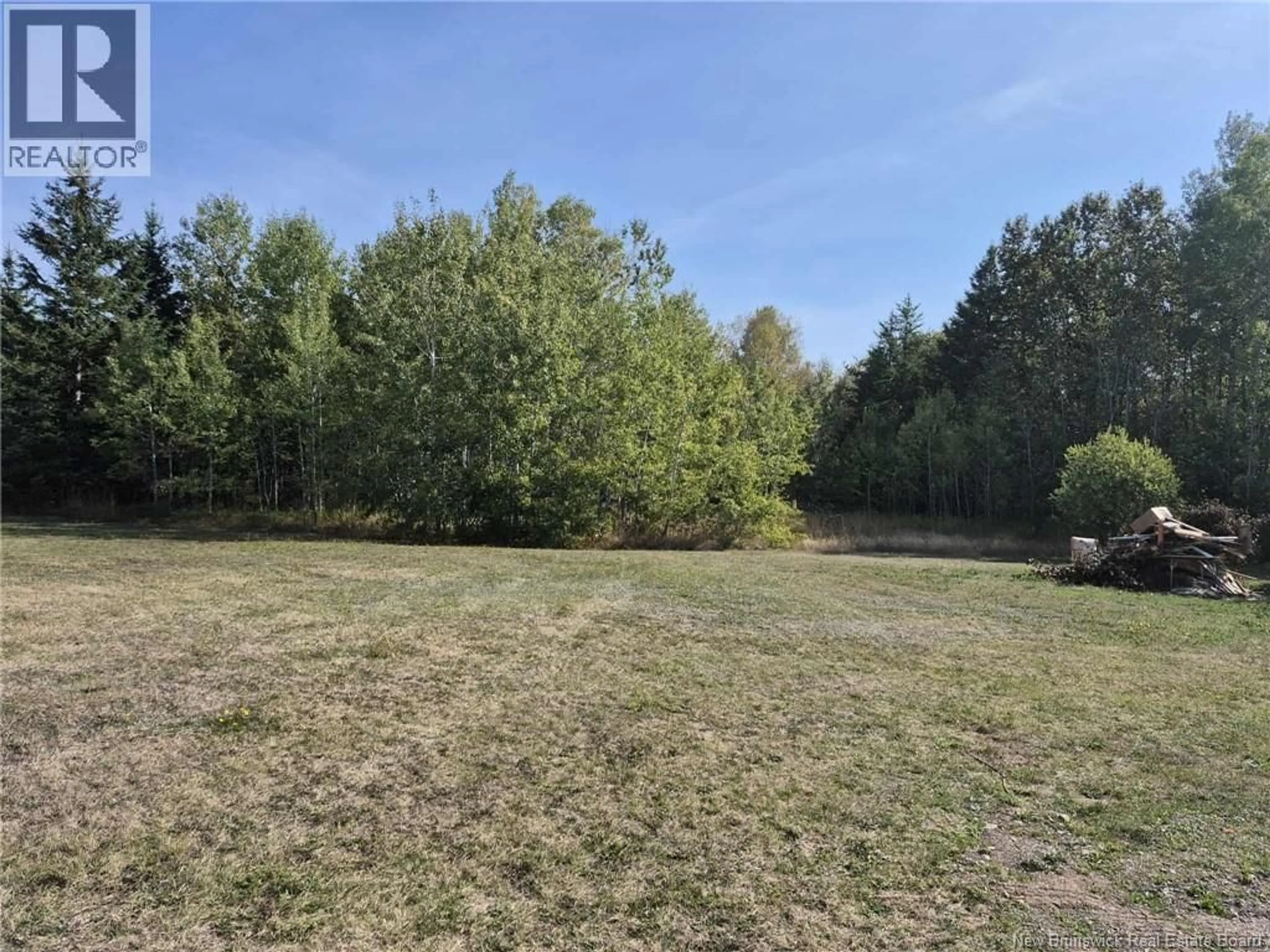 A pic from outside/outdoor area/front of a property/back of a property/a pic from drone, forest/trees view for 1838 ROUTE 315, Dunlop New Brunswick E8K2P3