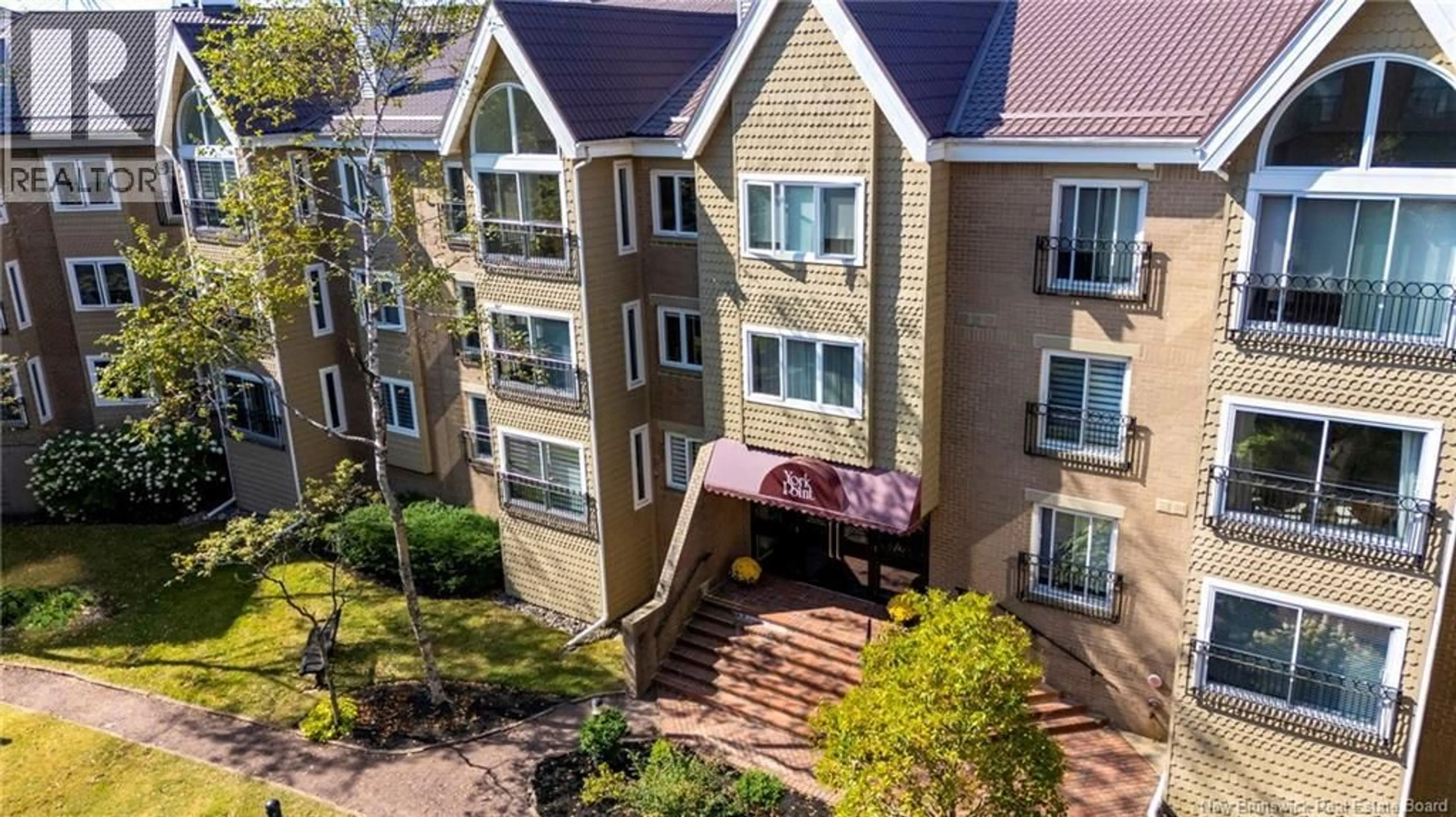A pic from outside/outdoor area/front of a property/back of a property/a pic from drone, city buildings view from balcony for 206 - 2 UNION STREET, Saint John New Brunswick E2L5A7