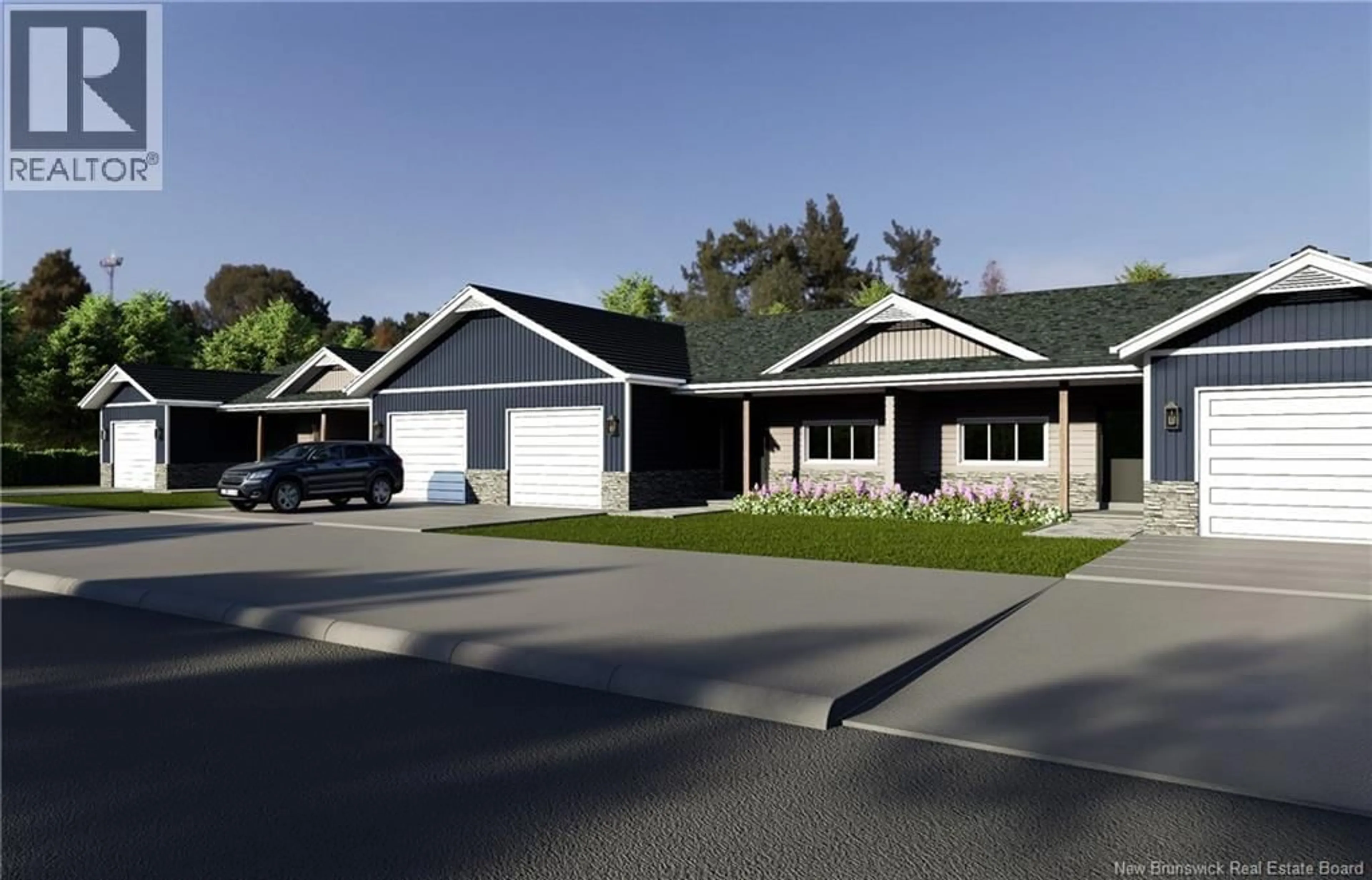 Home with vinyl exterior material, street for 17 WHITE PINE COURT, Hampton New Brunswick E5N0B5