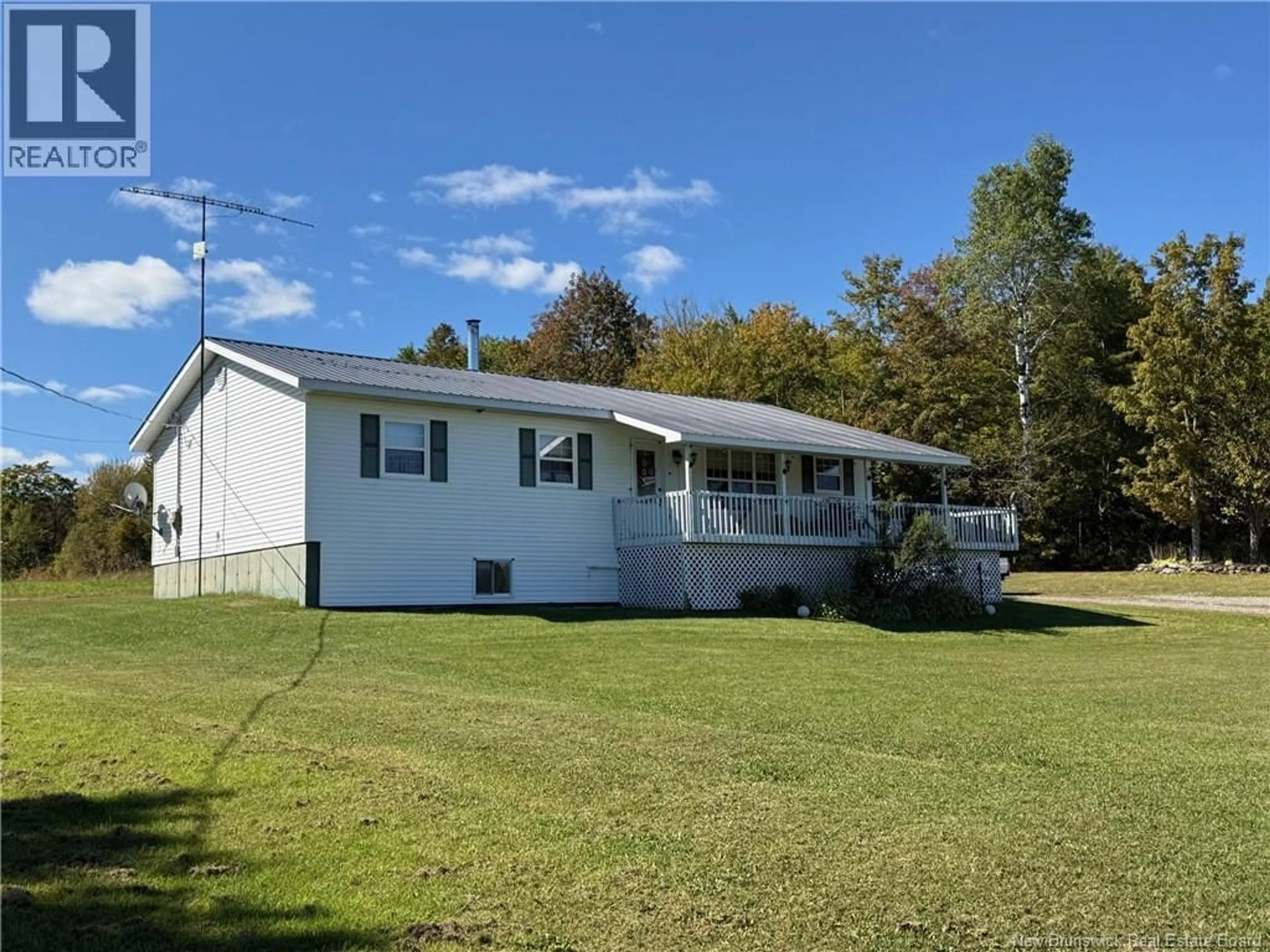 A pic from outside/outdoor area/front of a property/back of a property/a pic from drone, water/lake/river/ocean view for 1837 540 ROUTE, Kirkland New Brunswick E7N2K3