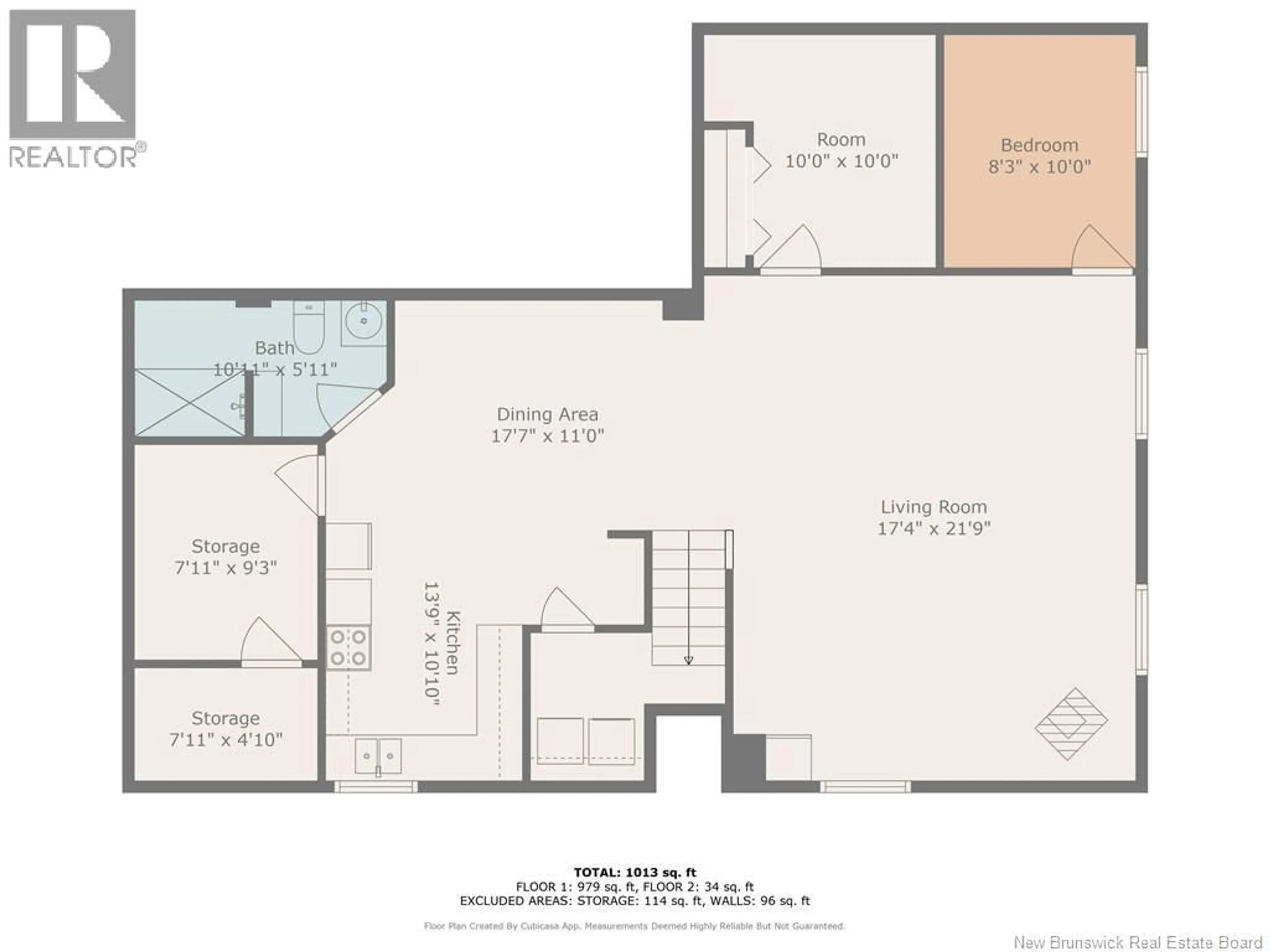 Floor plan for 17 DUNCAN, Tide Head New Brunswick E3N4M5