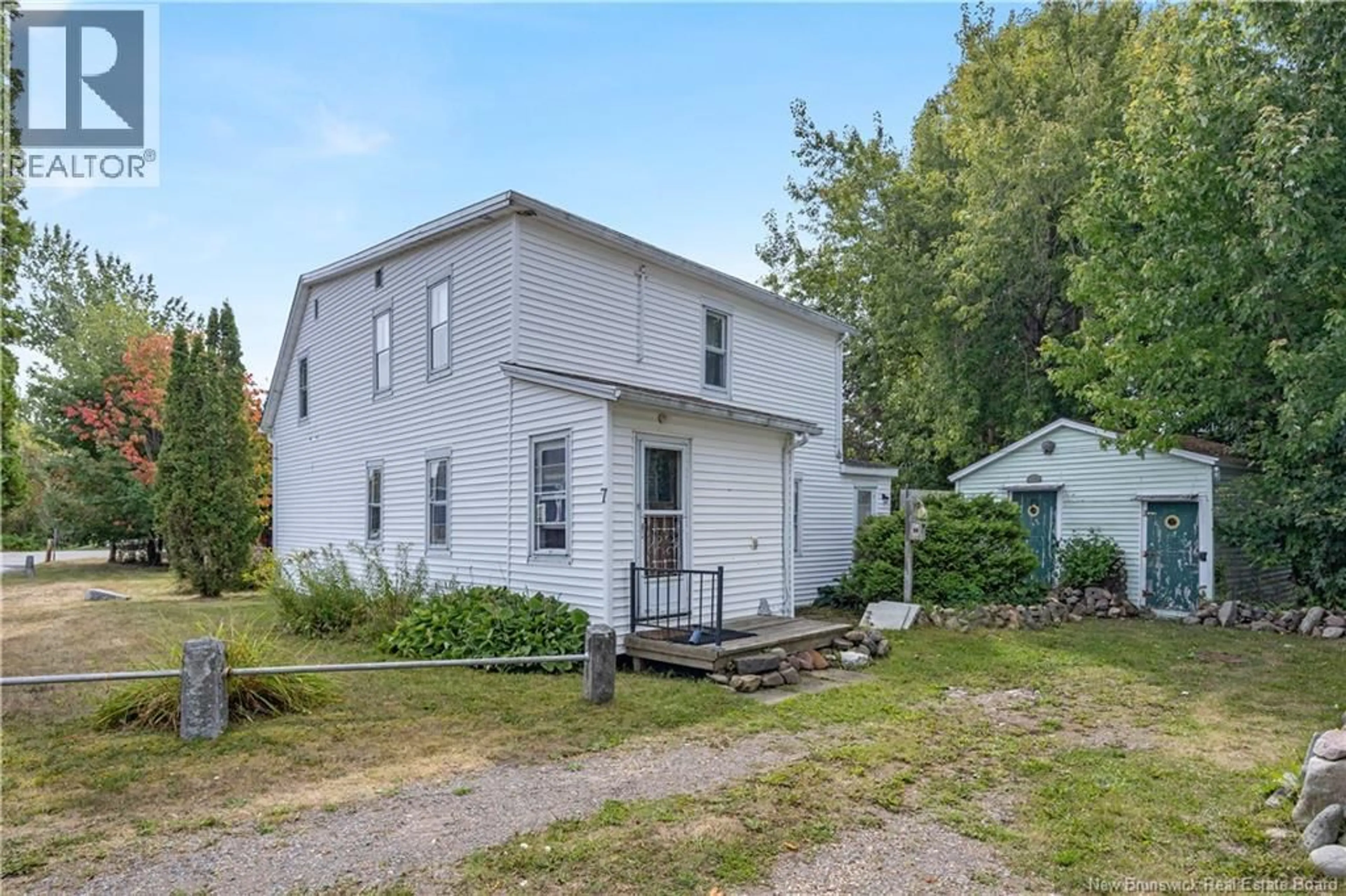 A pic from outside/outdoor area/front of a property/back of a property/a pic from drone, building for 7 MCDONOUGH LANE, St. Martins New Brunswick E5R1E3