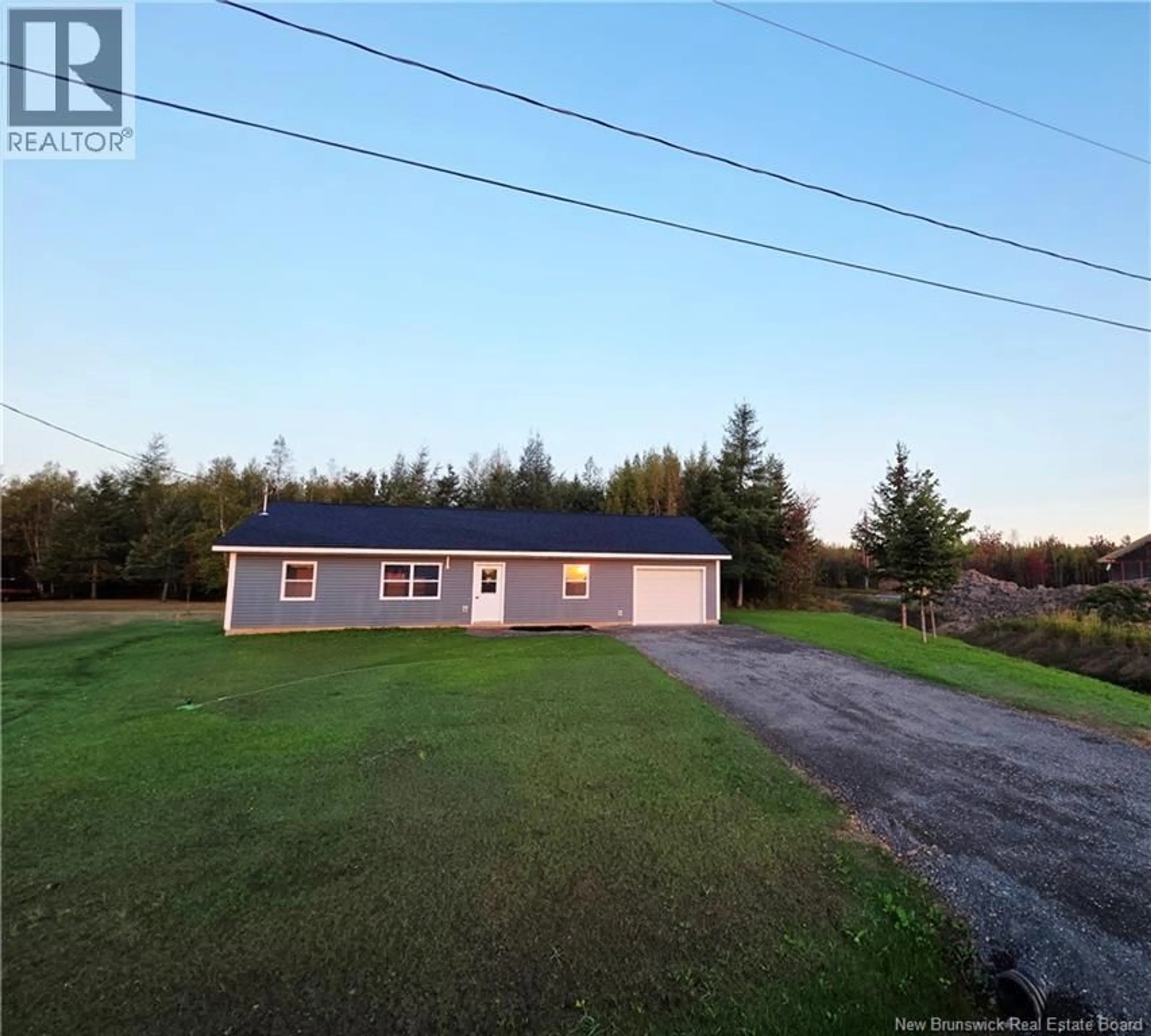 A pic from outside/outdoor area/front of a property/back of a property/a pic from drone, unknown for 8 FAWCETT AVENUE, Petitcodiac New Brunswick E4Z4H4