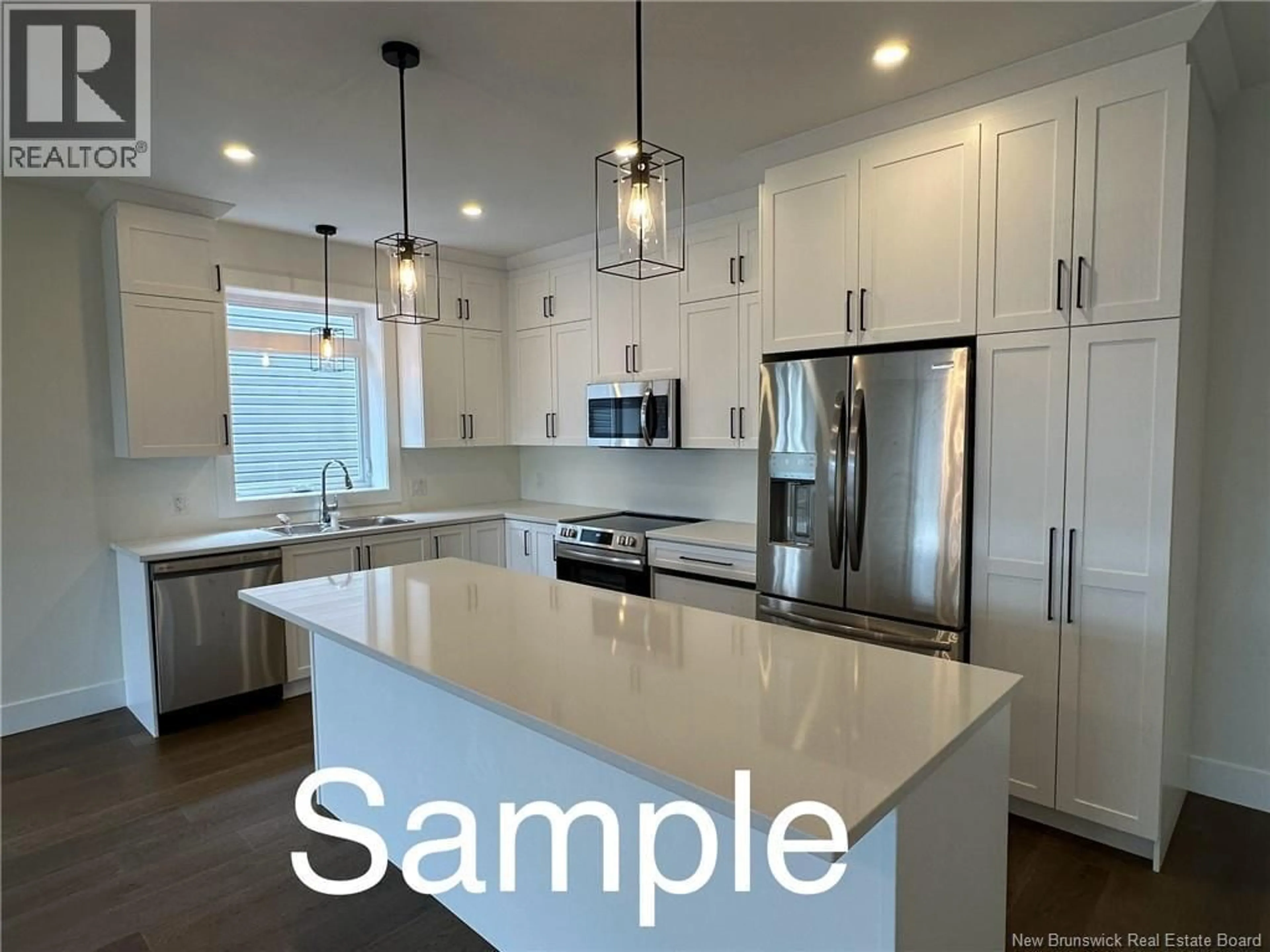 Open concept kitchen, ceramic/tile floor for 16 FLAGSTONE COURT, Riverview New Brunswick E1B0R8
