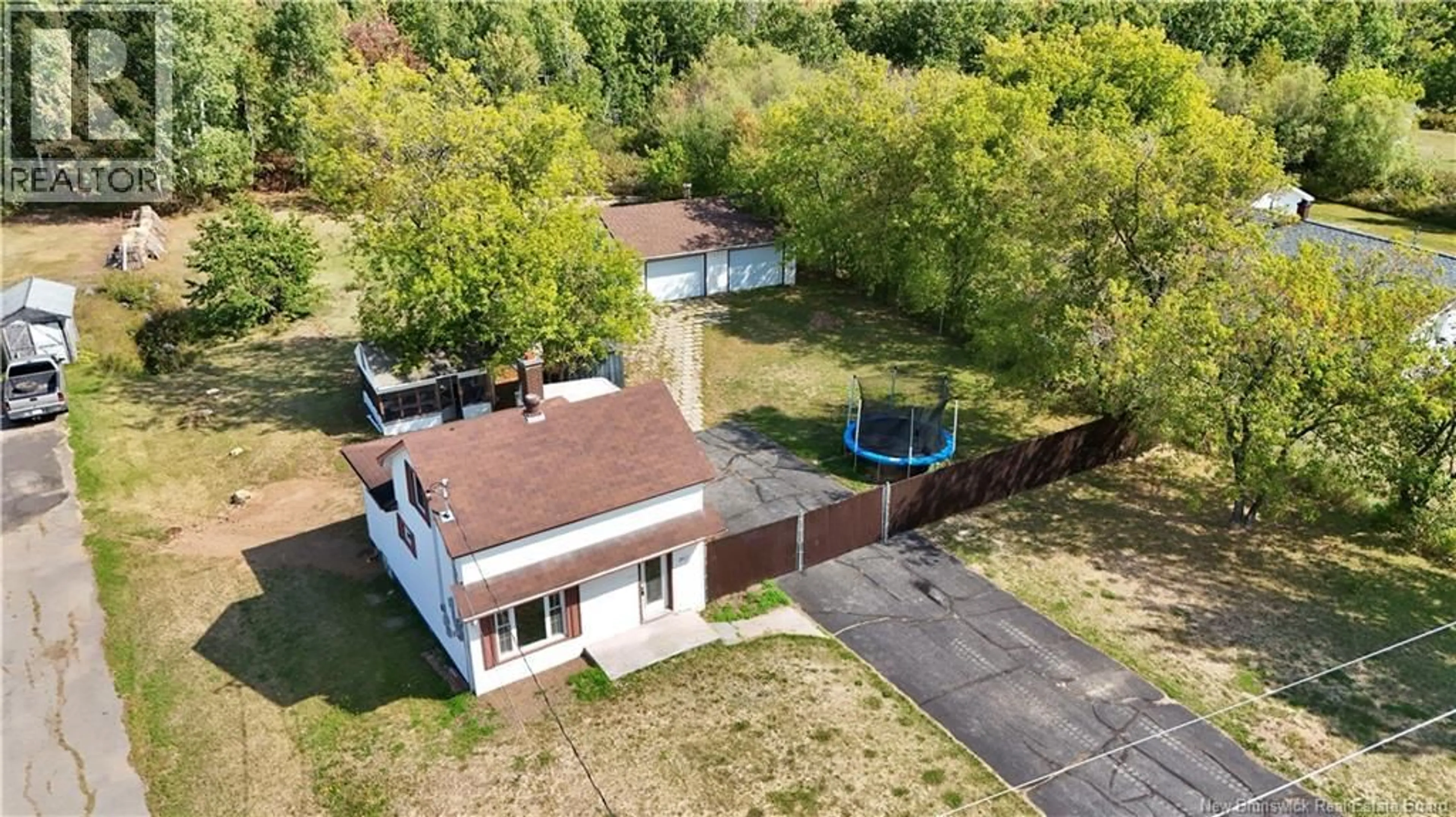 A pic from outside/outdoor area/front of a property/back of a property/a pic from drone, unknown for 2617 MIRAMICHI, Bathurst New Brunswick E2A6K1