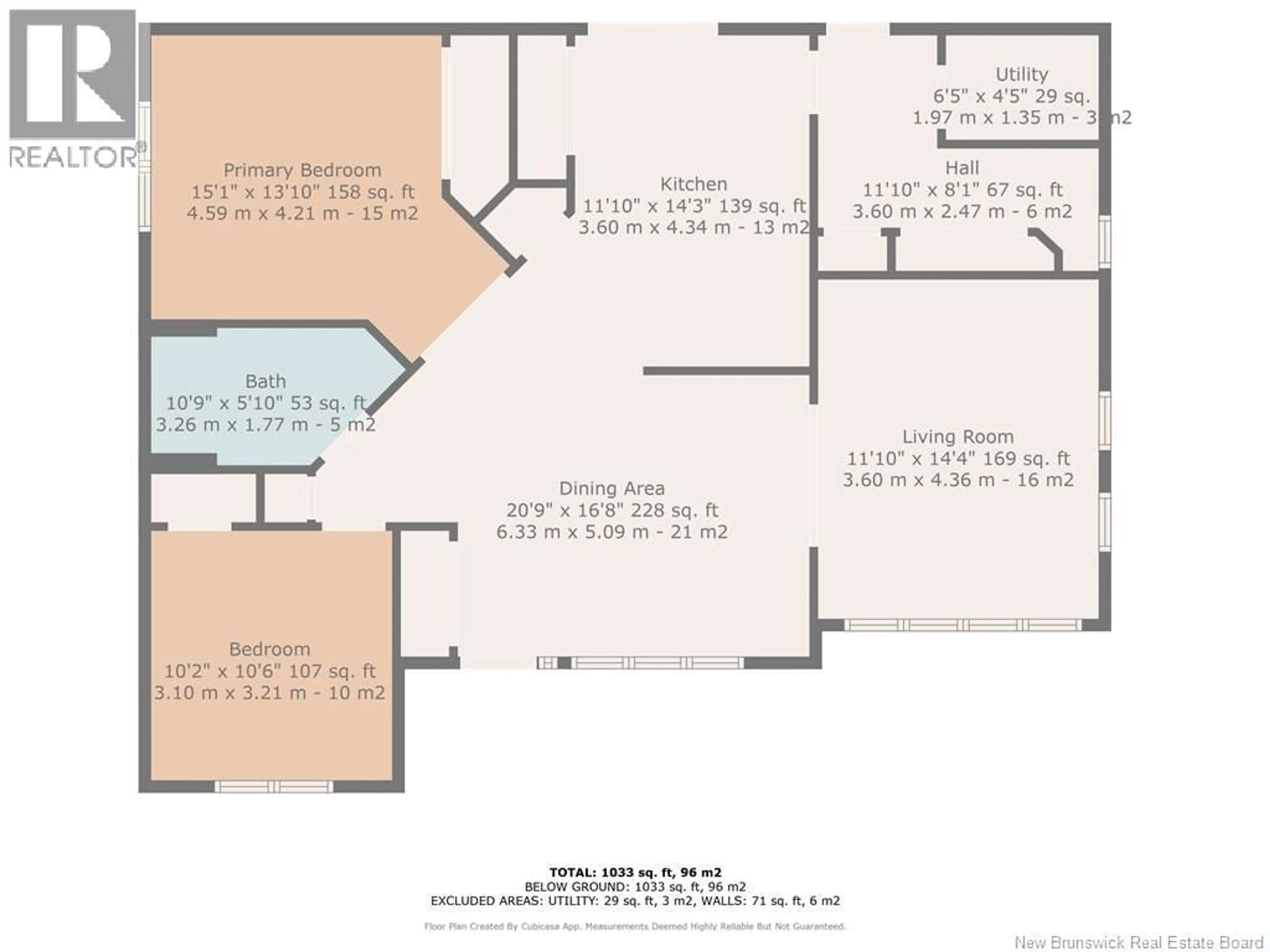 Floor plan for 456 MSGR RICHARD, Beresford New Brunswick E8K1Y8