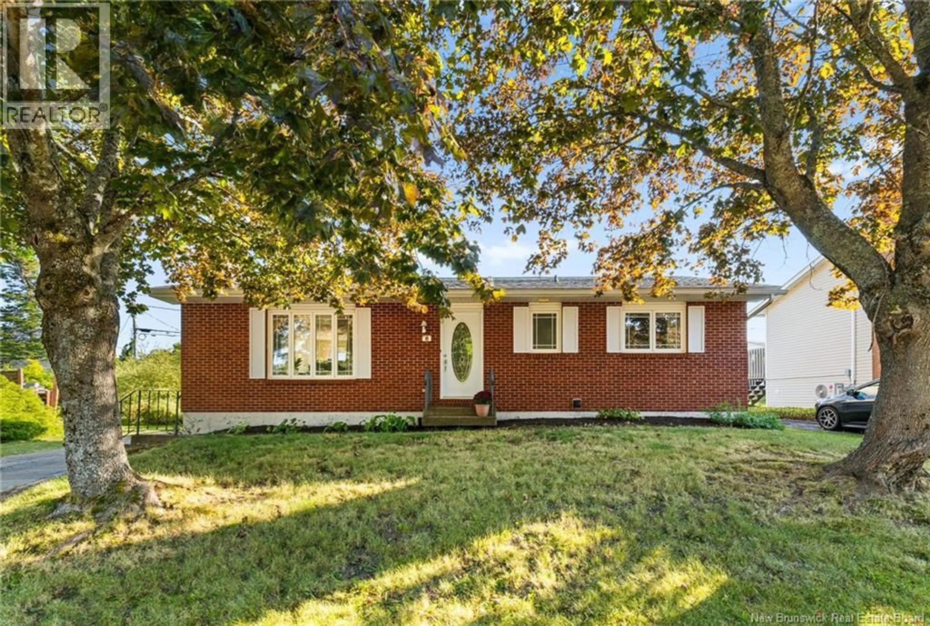 Home with vinyl exterior material, street for 8 AUTUMN TERRACE, Moncton New Brunswick E1C8X4