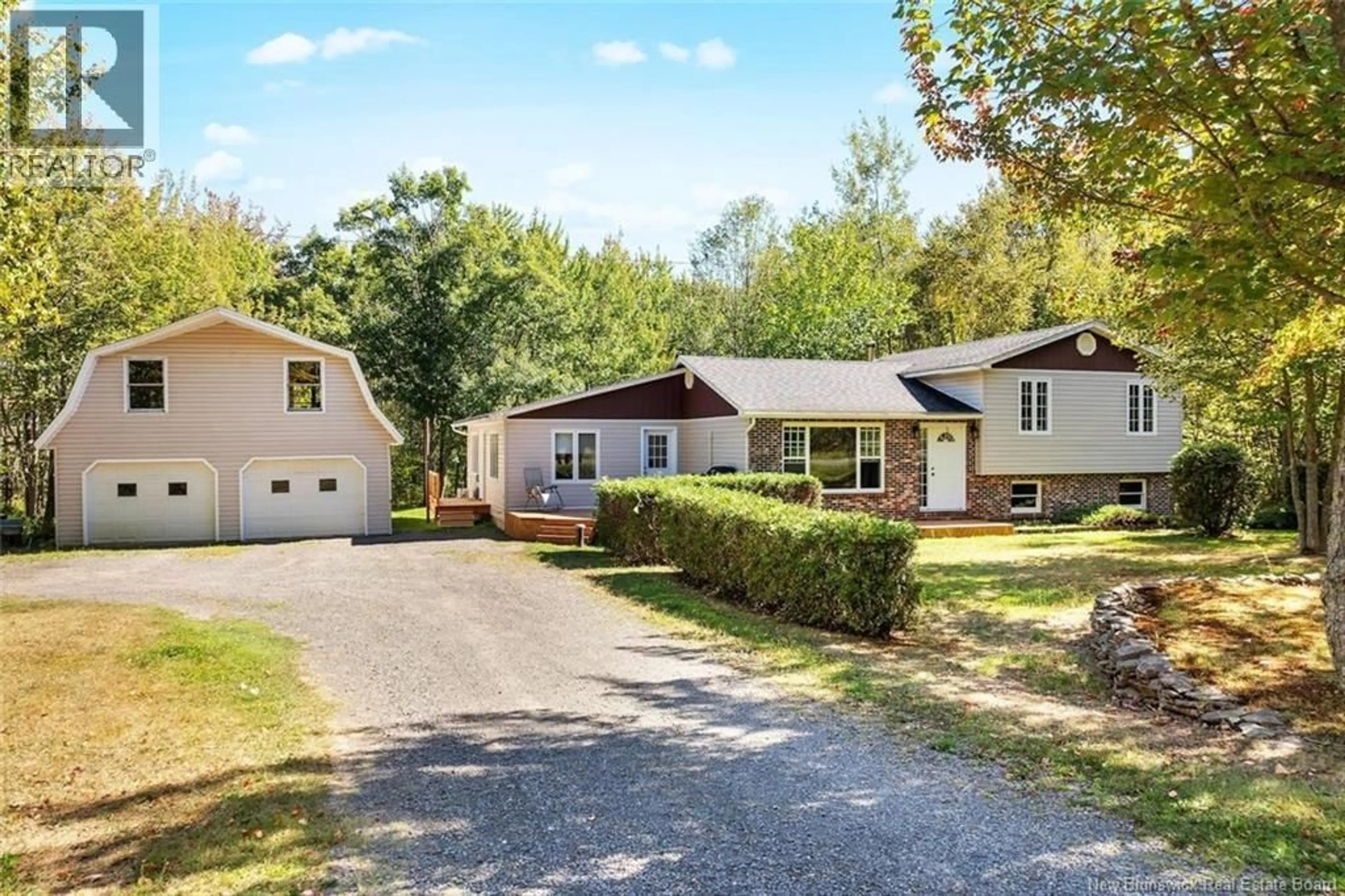 A pic from outside/outdoor area/front of a property/back of a property/a pic from drone, street for 10 NEWCASTLE CENTRE ROAD, Newcastle Centre New Brunswick E4B2L1