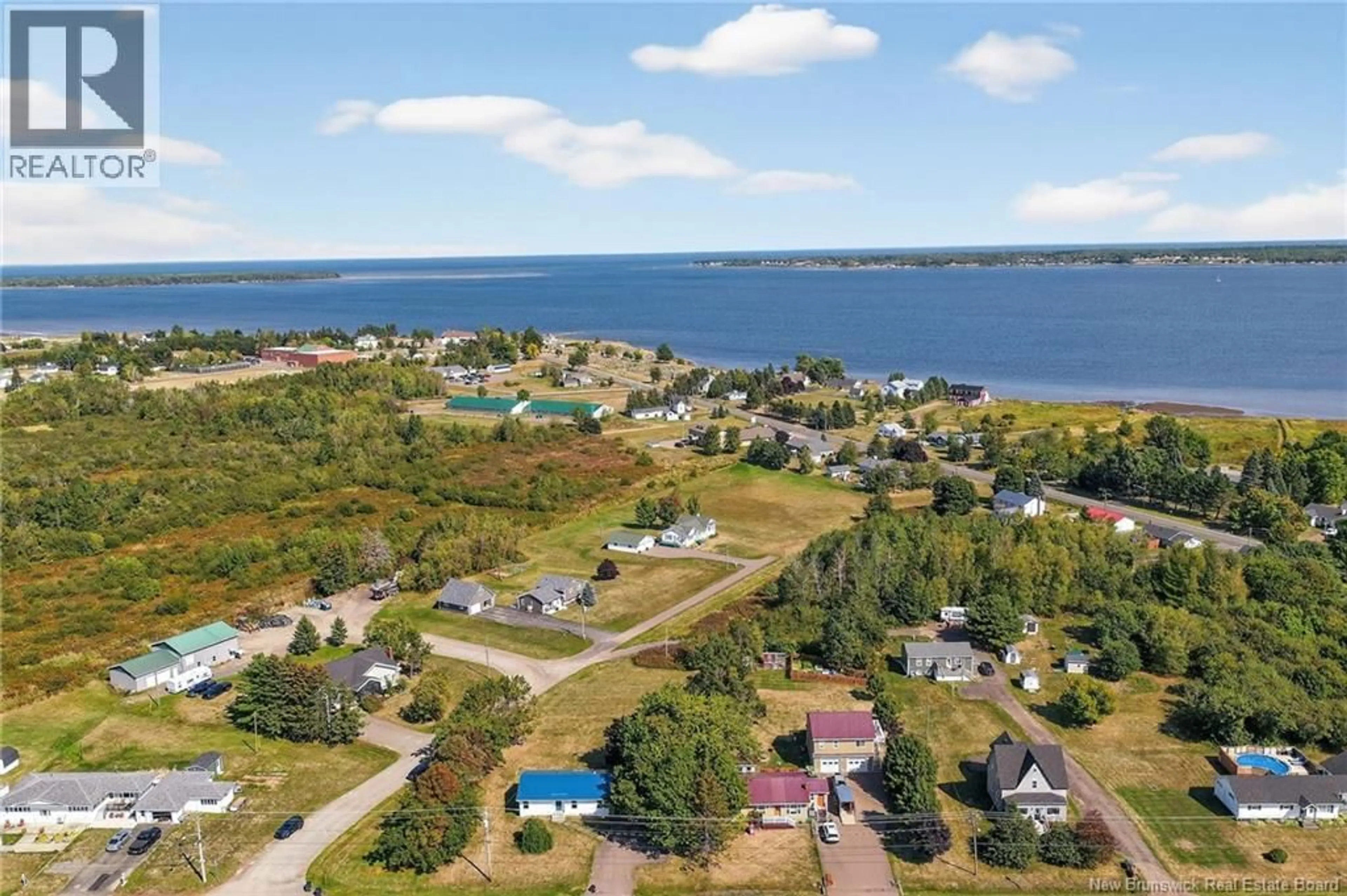 A pic from outside/outdoor area/front of a property/back of a property/a pic from drone, water/lake/river/ocean view for 4743 ROUTE 134 ROUTE, Cocagne New Brunswick E4R2Y1
