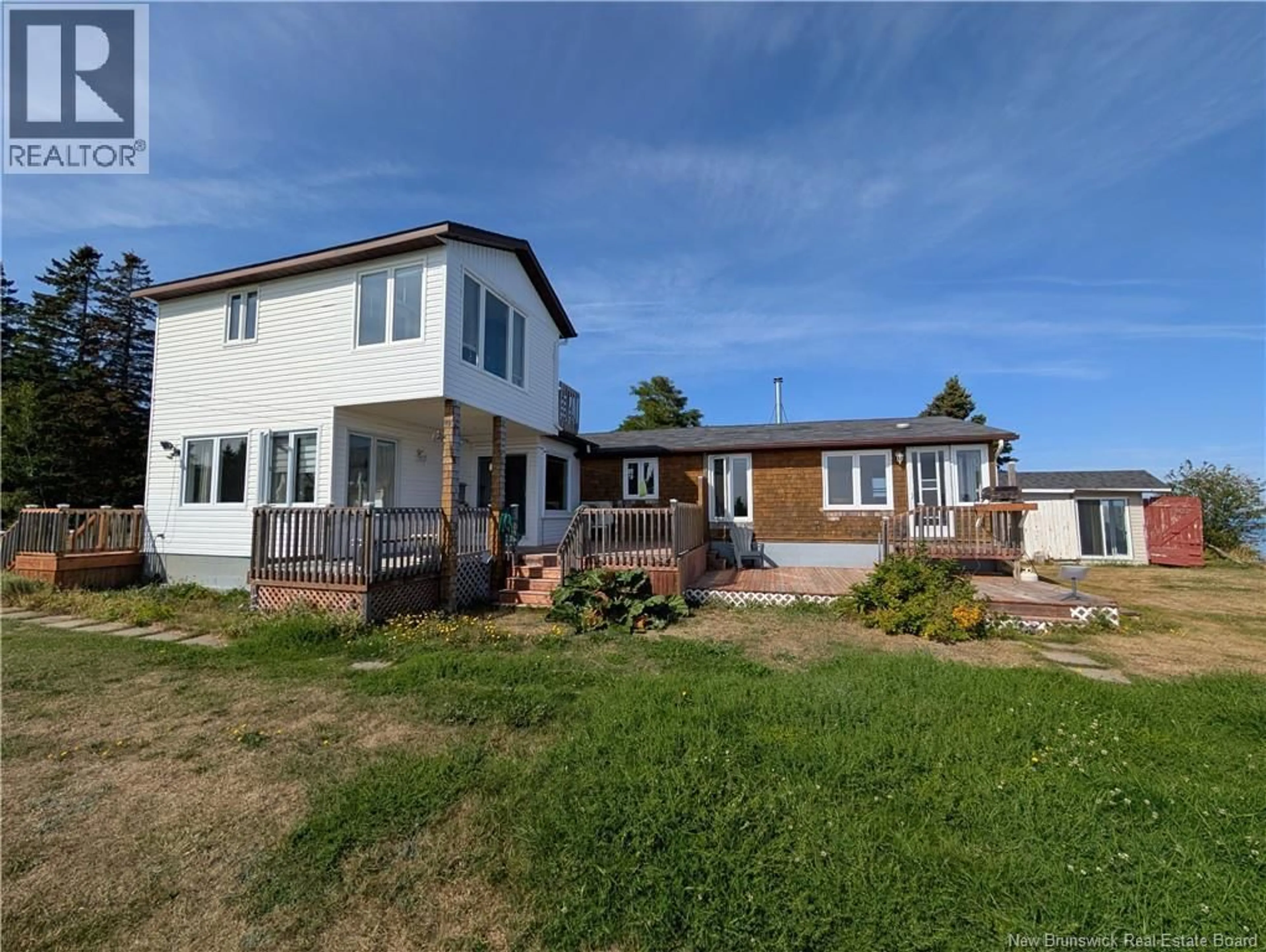 A pic from outside/outdoor area/front of a property/back of a property/a pic from drone, unknown for 101 DEGRÂCE, Nigadoo New Brunswick E8K3R7