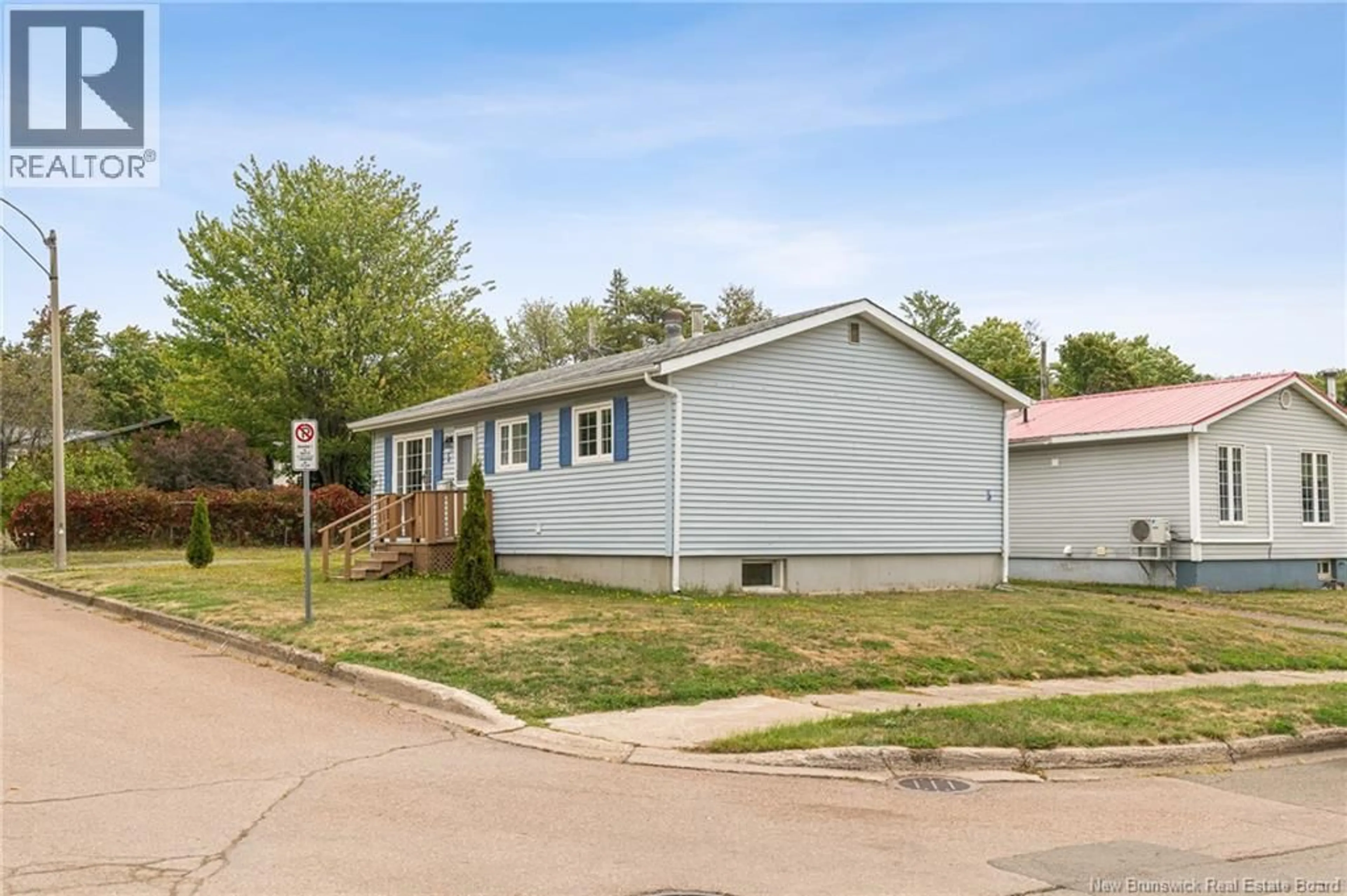 Home with vinyl exterior material, street for 5 WILDWOOD, Moncton New Brunswick E1E2M4