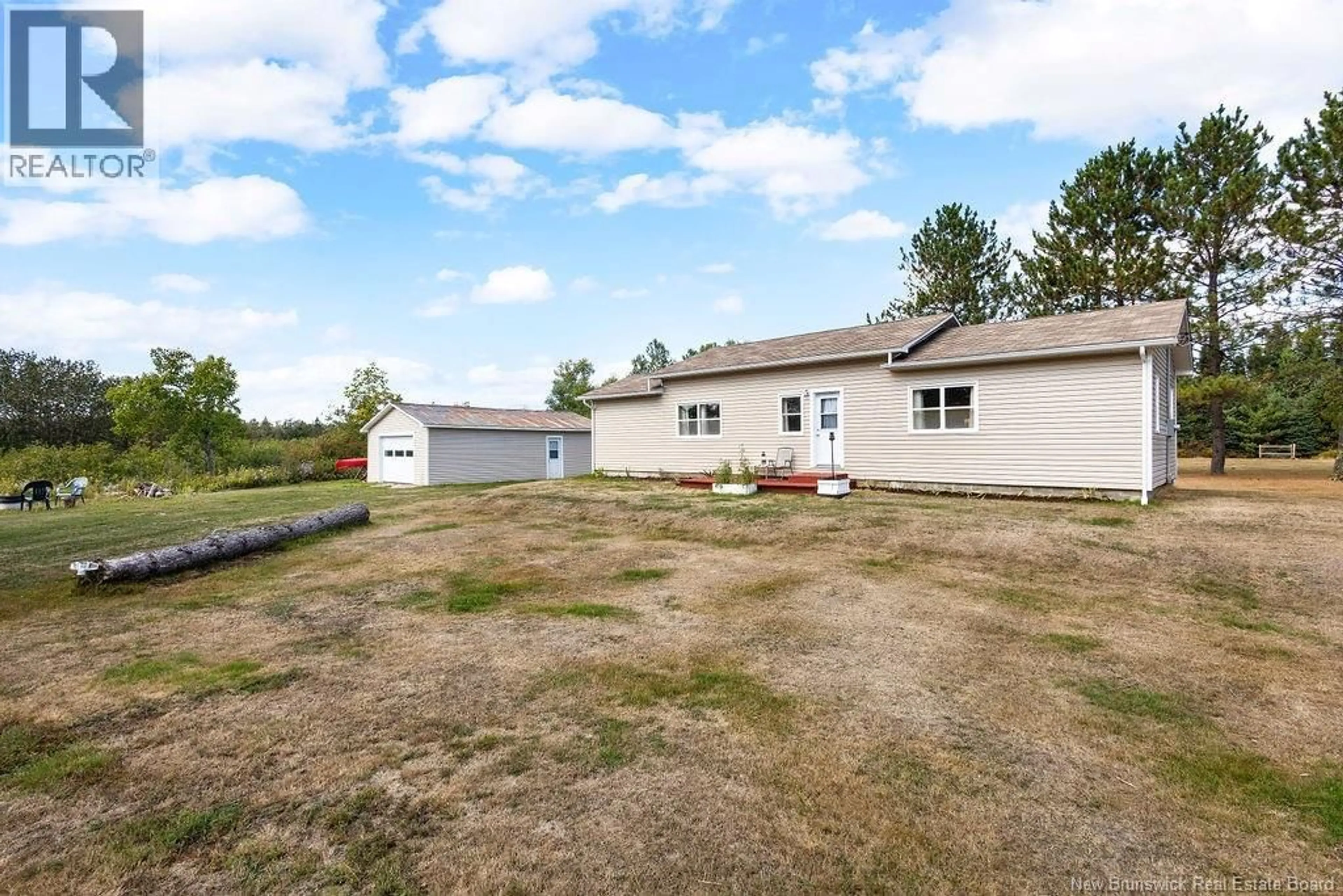 A pic from outside/outdoor area/front of a property/back of a property/a pic from drone, water/lake/river/ocean view for 6 JACK KINGSTON LANE, Sevogle New Brunswick E9E0E5