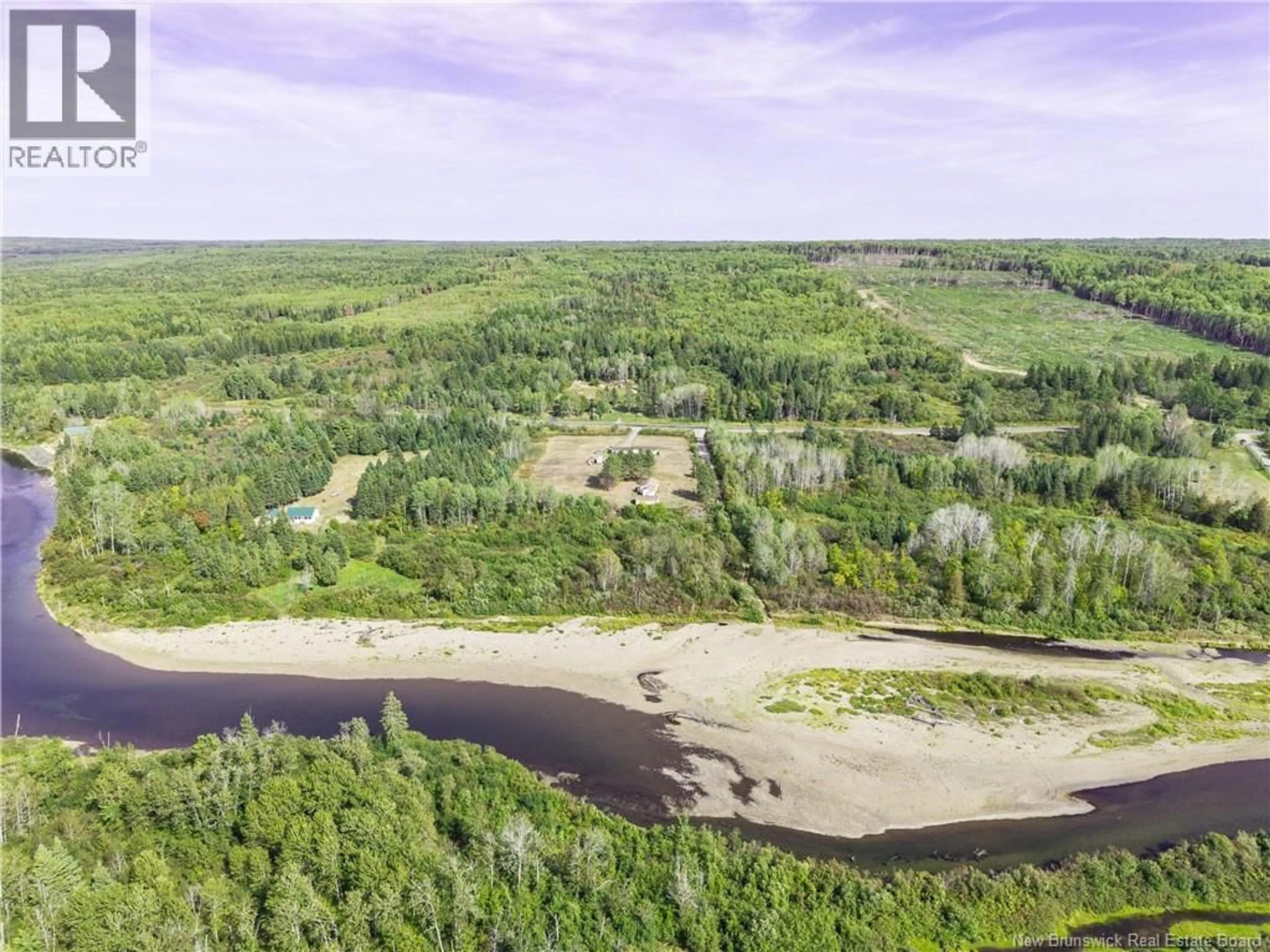 A pic from outside/outdoor area/front of a property/back of a property/a pic from drone, water/lake/river/ocean view for 6 JACK KINGSTON LANE, Sevogle New Brunswick E9E0E5