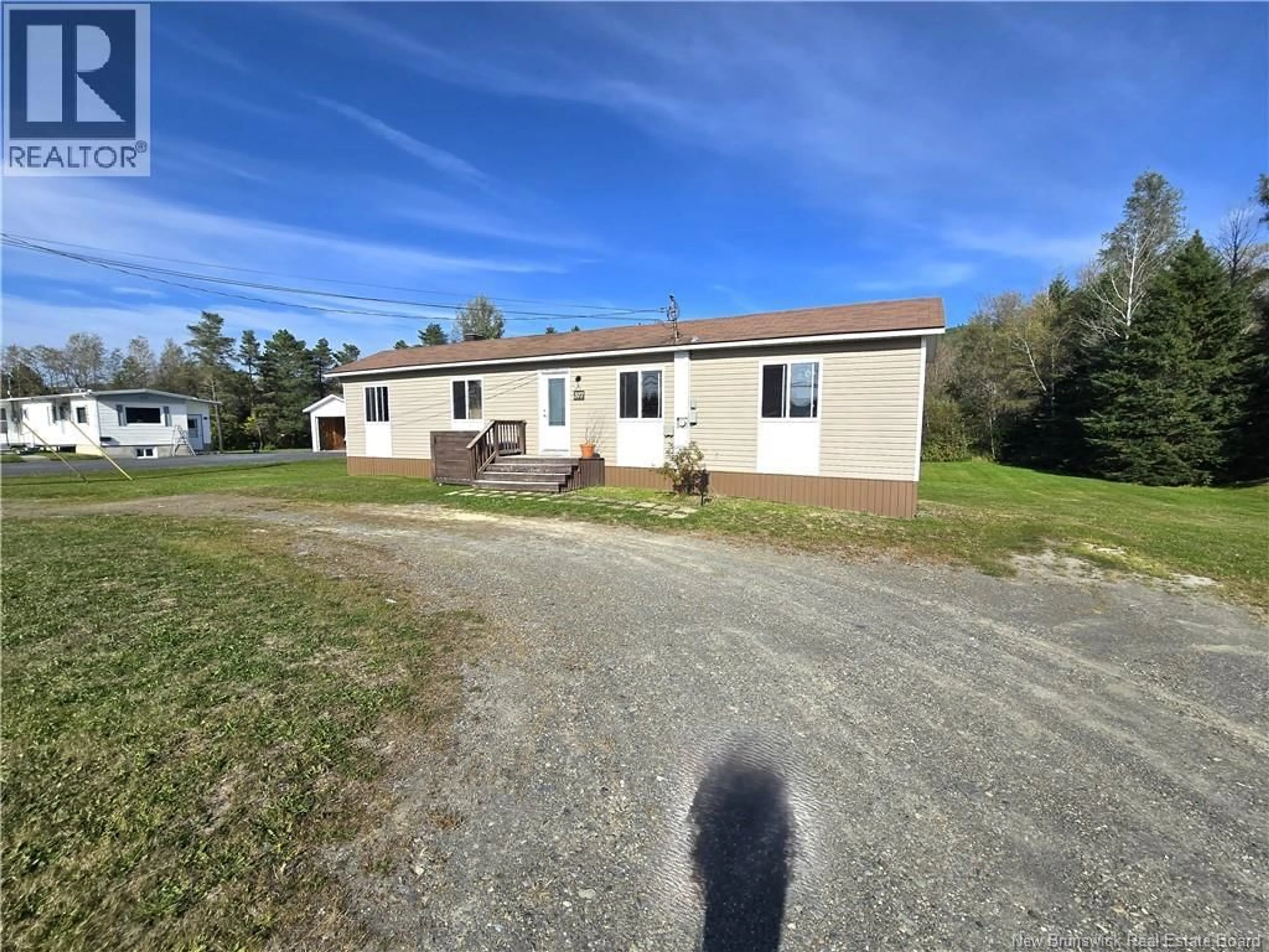 A pic from outside/outdoor area/front of a property/back of a property/a pic from drone, unknown for 377 ISIDORE BOUCHER BOULEVARD, Saint-Jacques New Brunswick E7B1X8