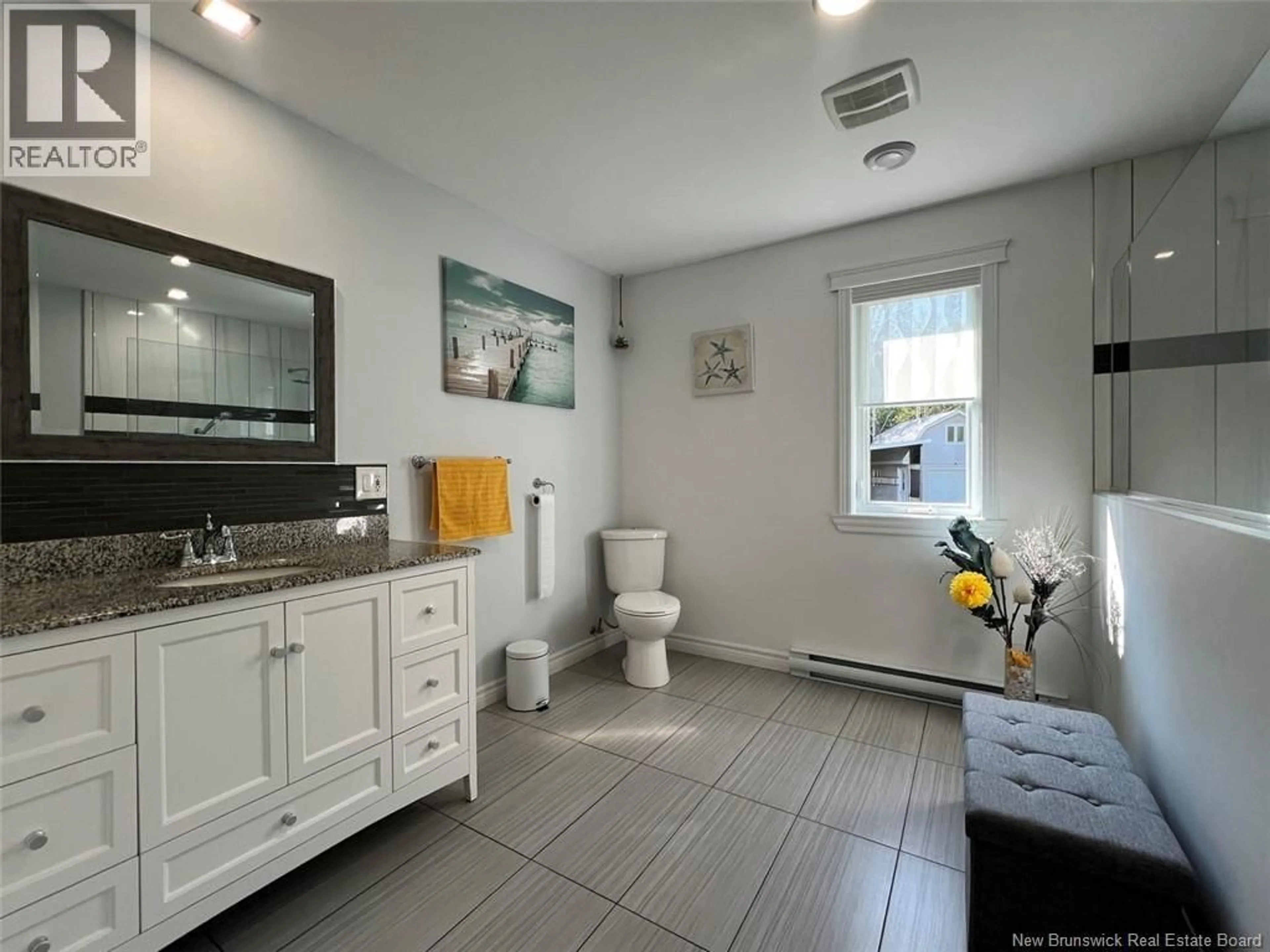 Contemporary bathroom, ceramic/tile floor for 118 CYR STREET, Baker Brook New Brunswick E7A1Y6