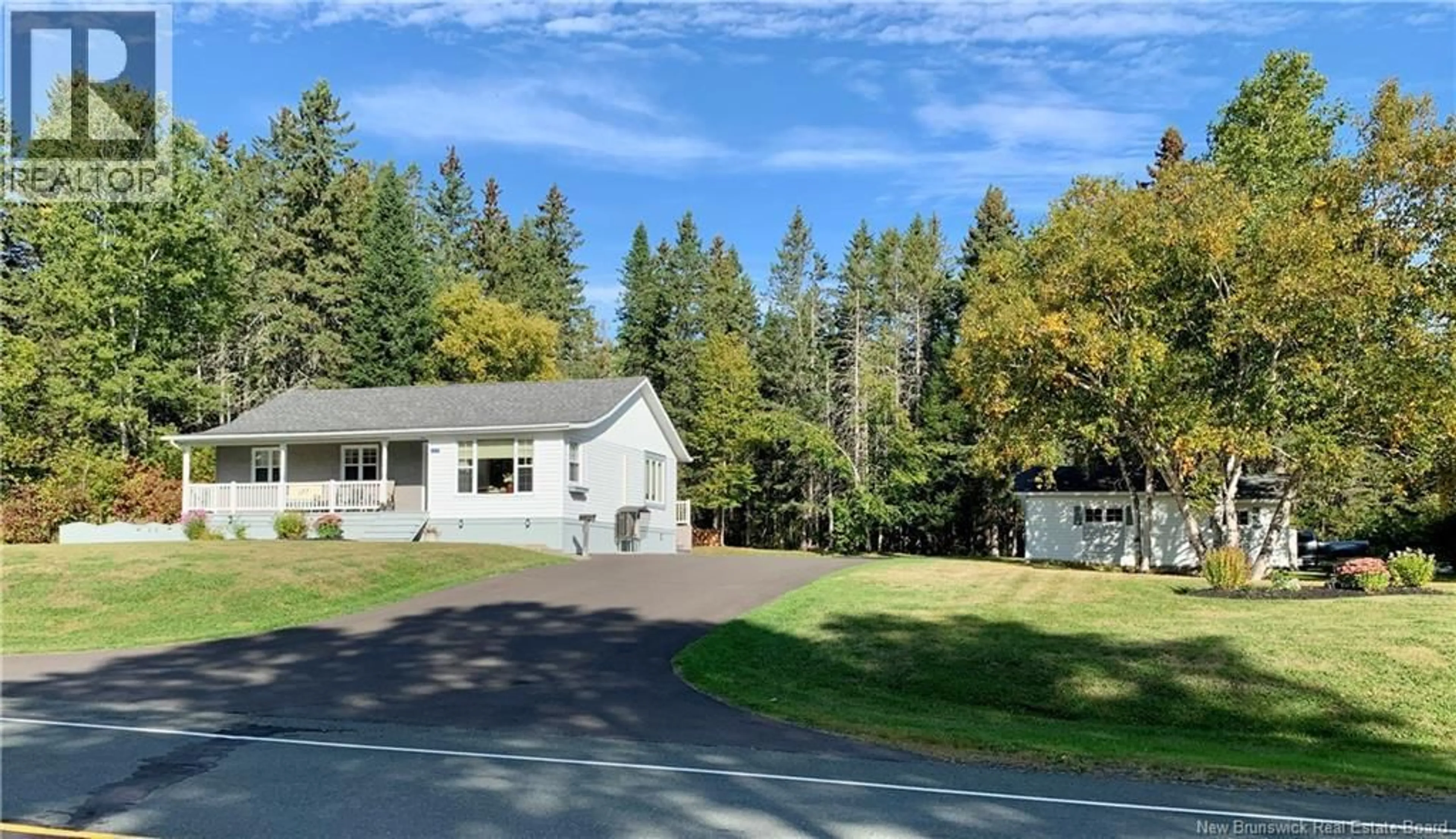 A pic from outside/outdoor area/front of a property/back of a property/a pic from drone, unknown for 177 AVE DES PIONNIERS AVE, Balmoral New Brunswick E8E1B1