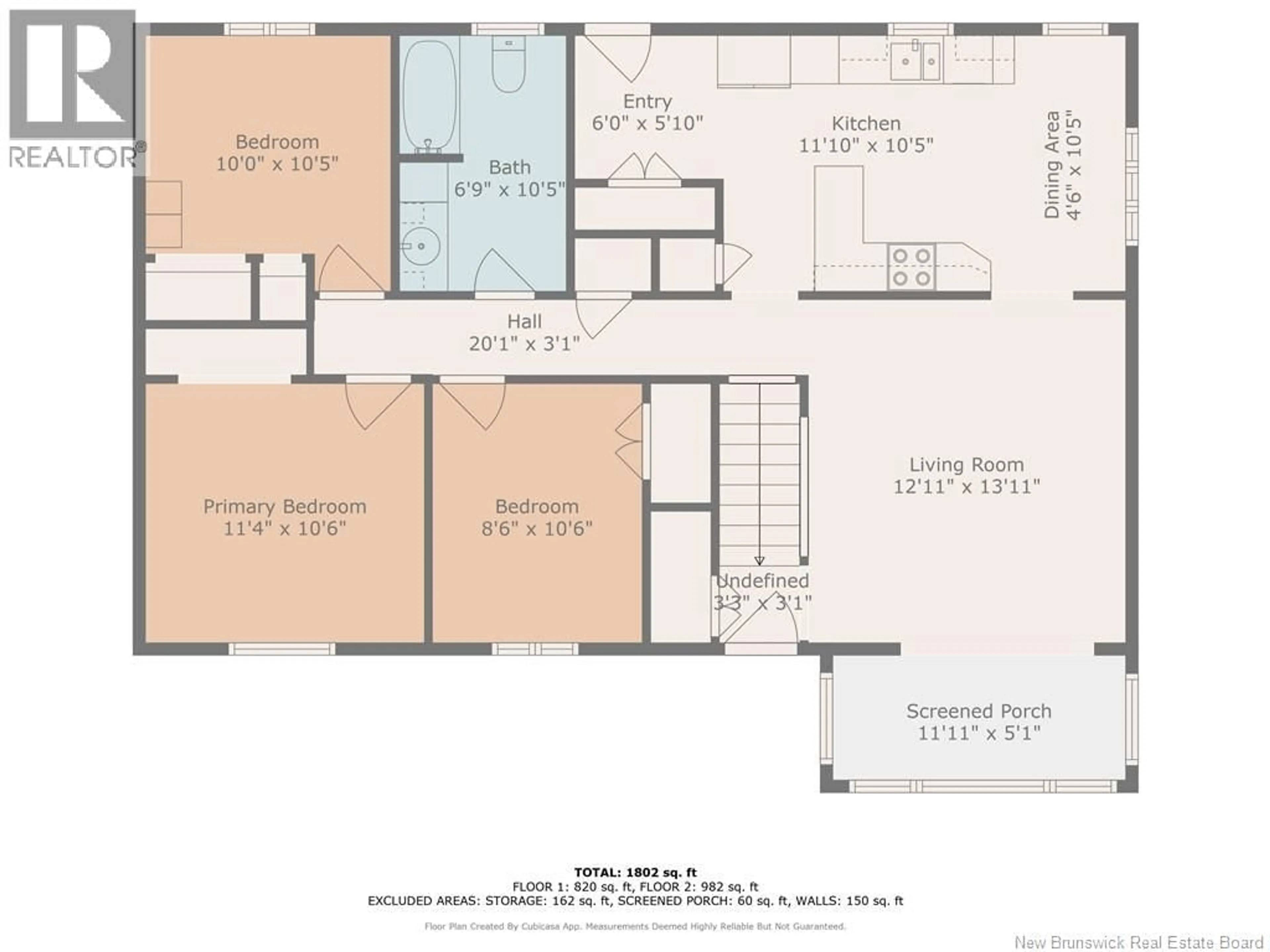 Floor plan for 177 AVE DES PIONNIERS AVE, Balmoral New Brunswick E8E1B1
