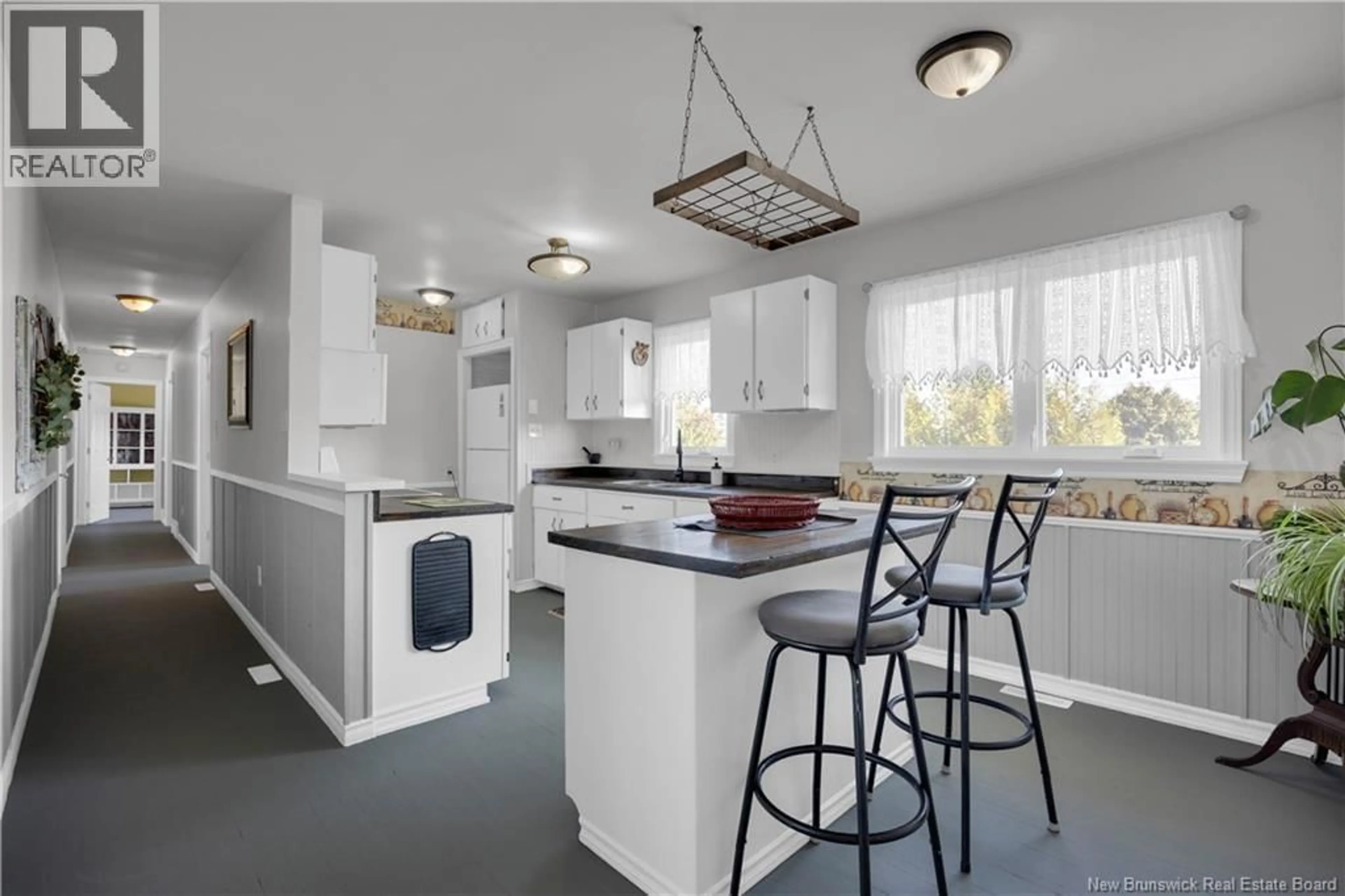 Contemporary kitchen, ceramic/tile floor for 46 CHESTER PARK ROAD, St. Martins New Brunswick E5R1G4