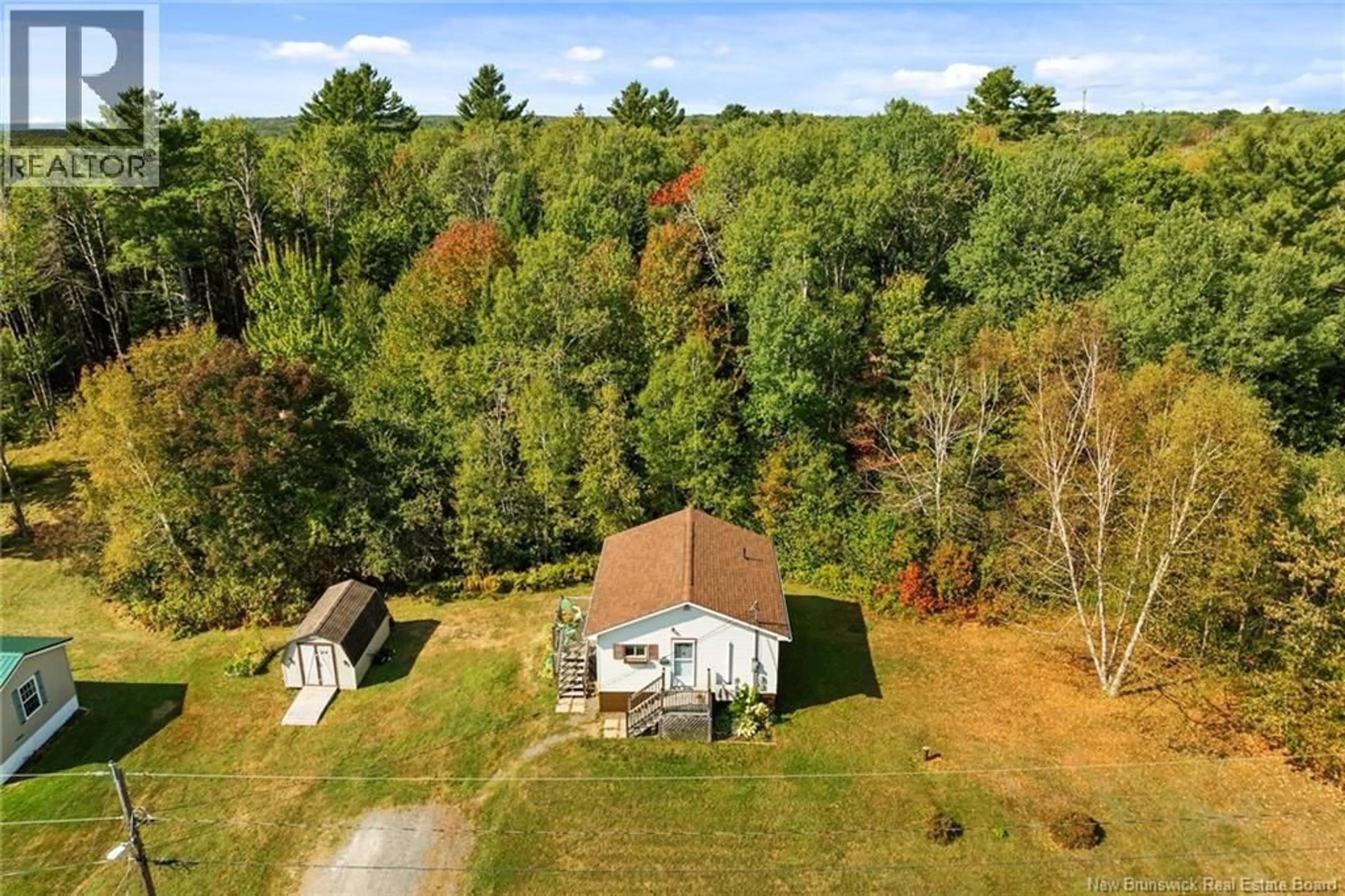 A pic from outside/outdoor area/front of a property/back of a property/a pic from drone, unknown for 14 SULLIANS LANE, Noonan New Brunswick E3A7C4