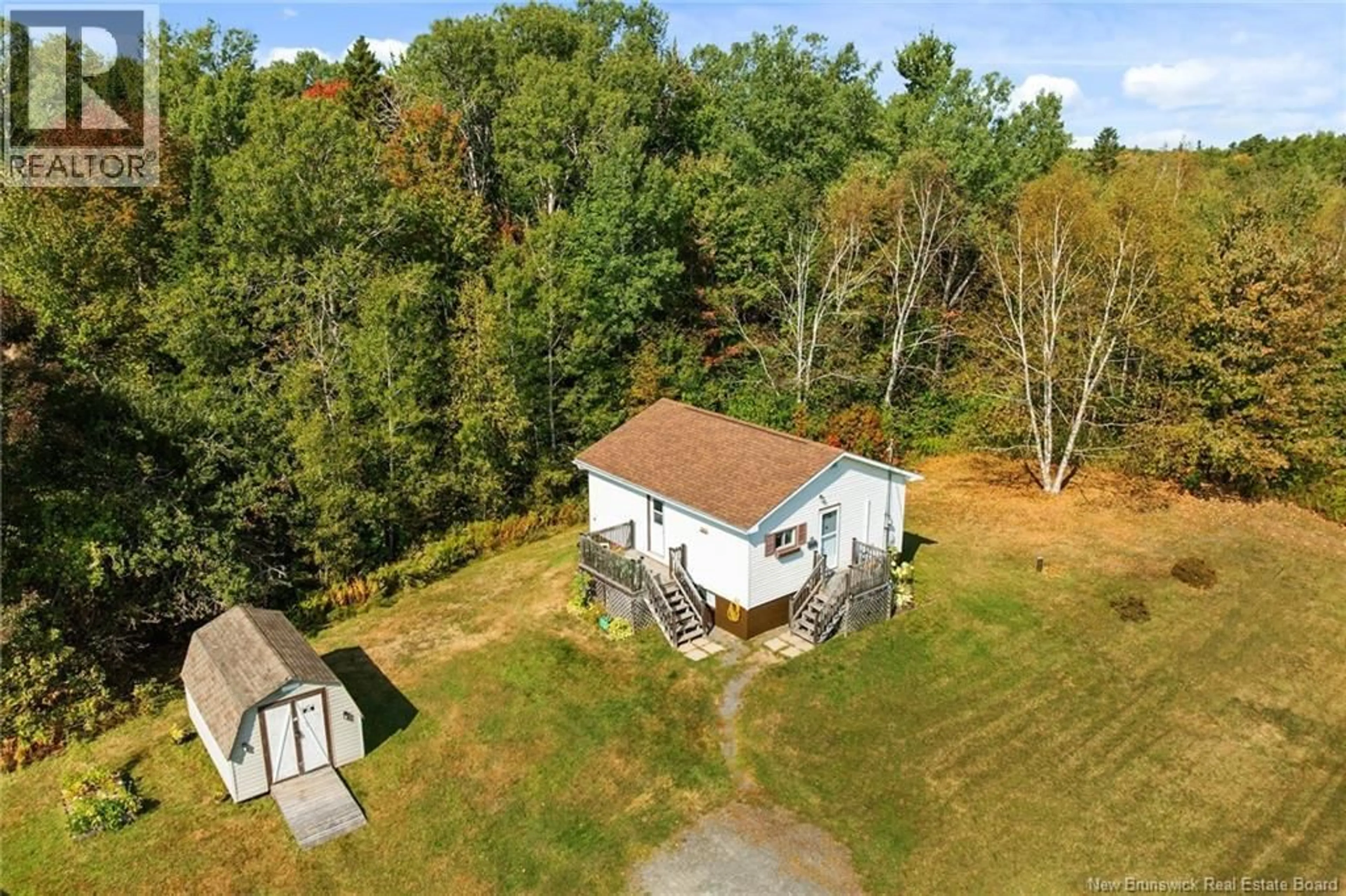 A pic from outside/outdoor area/front of a property/back of a property/a pic from drone, building for 14 SULLIANS LANE, Noonan New Brunswick E3A7C4