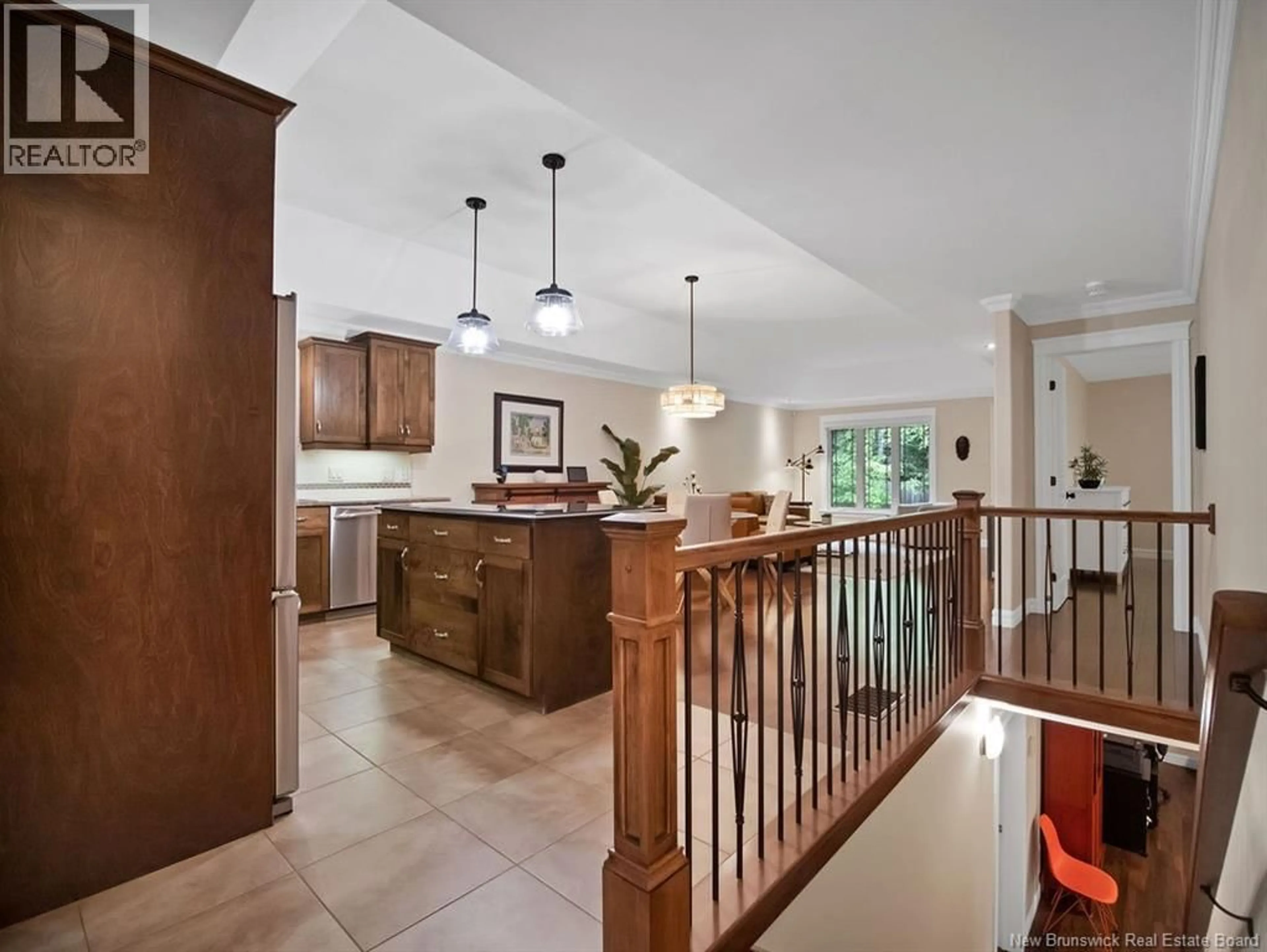 Open concept kitchen, ceramic/tile floor for 342 DAMIEN, Dieppe New Brunswick E1A0H3