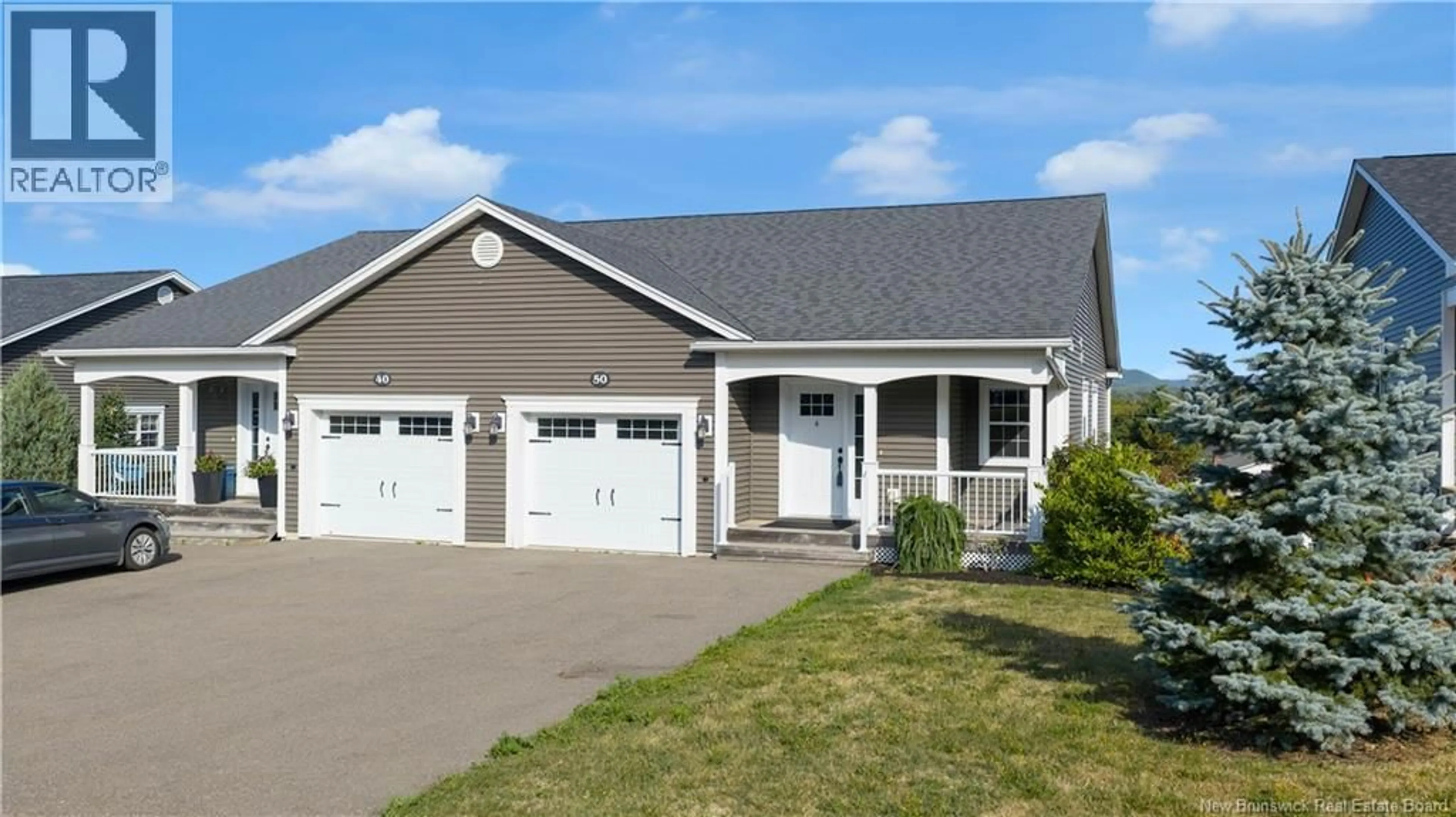 Home with vinyl exterior material, street for 50 MALONE WAY, Sussex New Brunswick E4E0C9