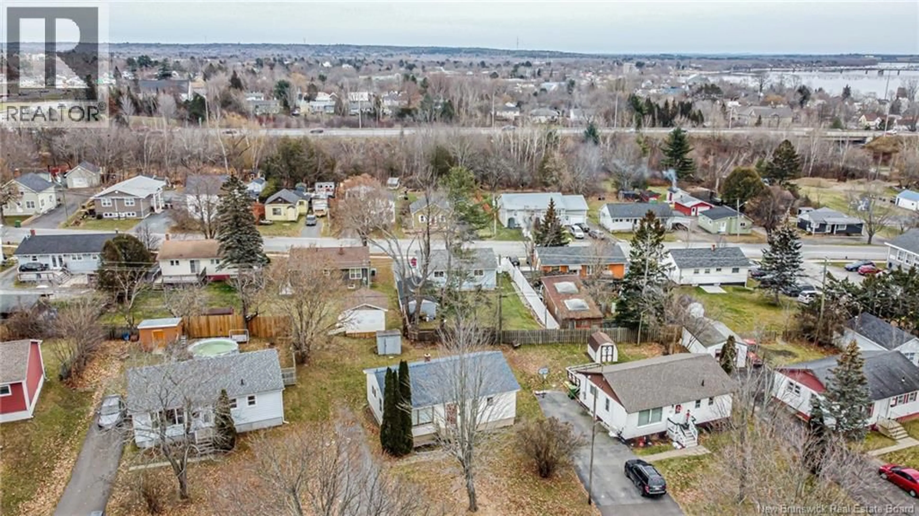 A pic from outside/outdoor area/front of a property/back of a property/a pic from drone, unknown for 122 PRESTON DRIVE, Fredericton New Brunswick E3A2L6