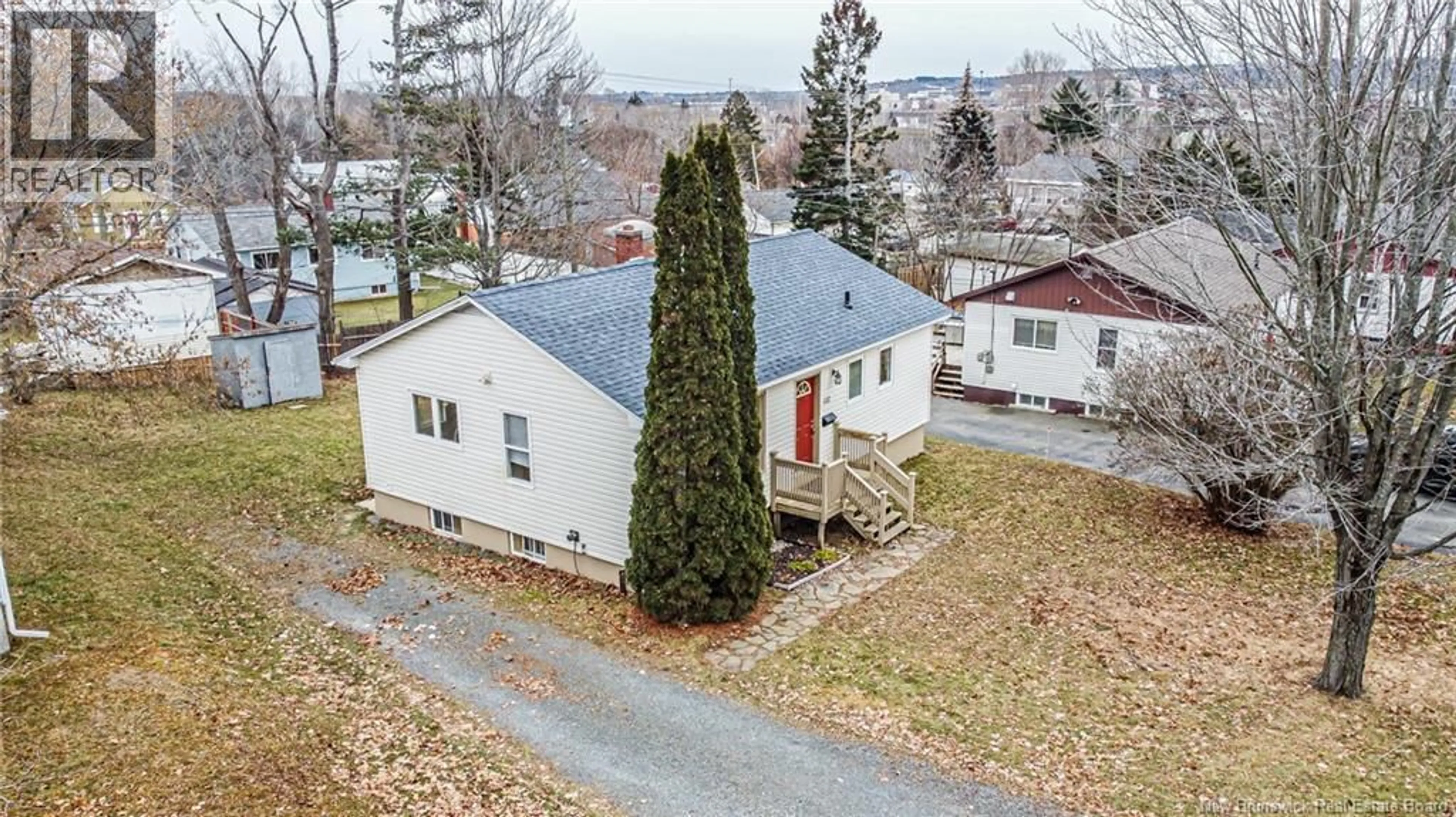 A pic from outside/outdoor area/front of a property/back of a property/a pic from drone, unknown for 122 PRESTON DRIVE, Fredericton New Brunswick E3A2L6