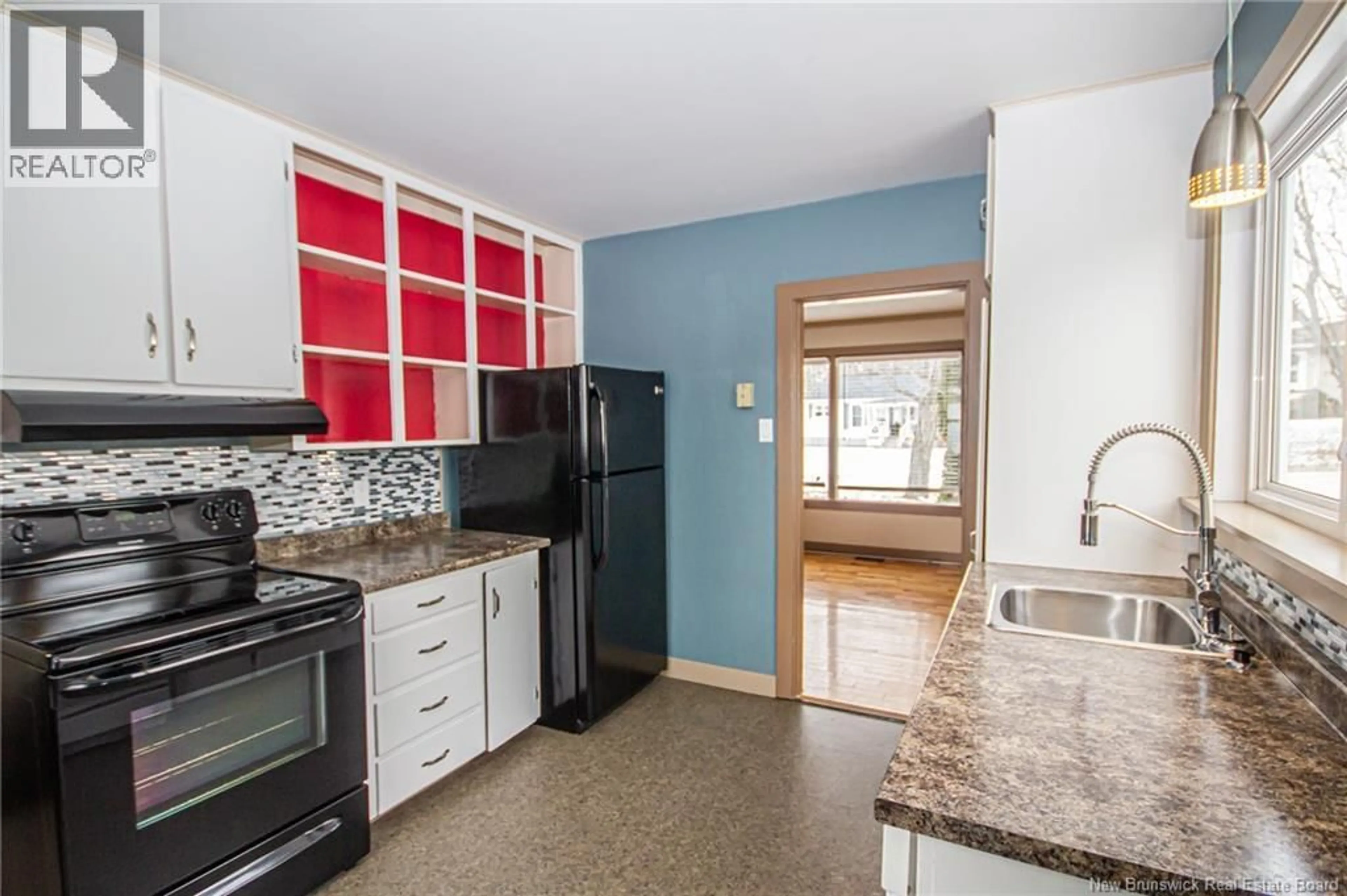 Standard kitchen, ceramic/tile floor for 122 PRESTON DRIVE, Fredericton New Brunswick E3A2L6