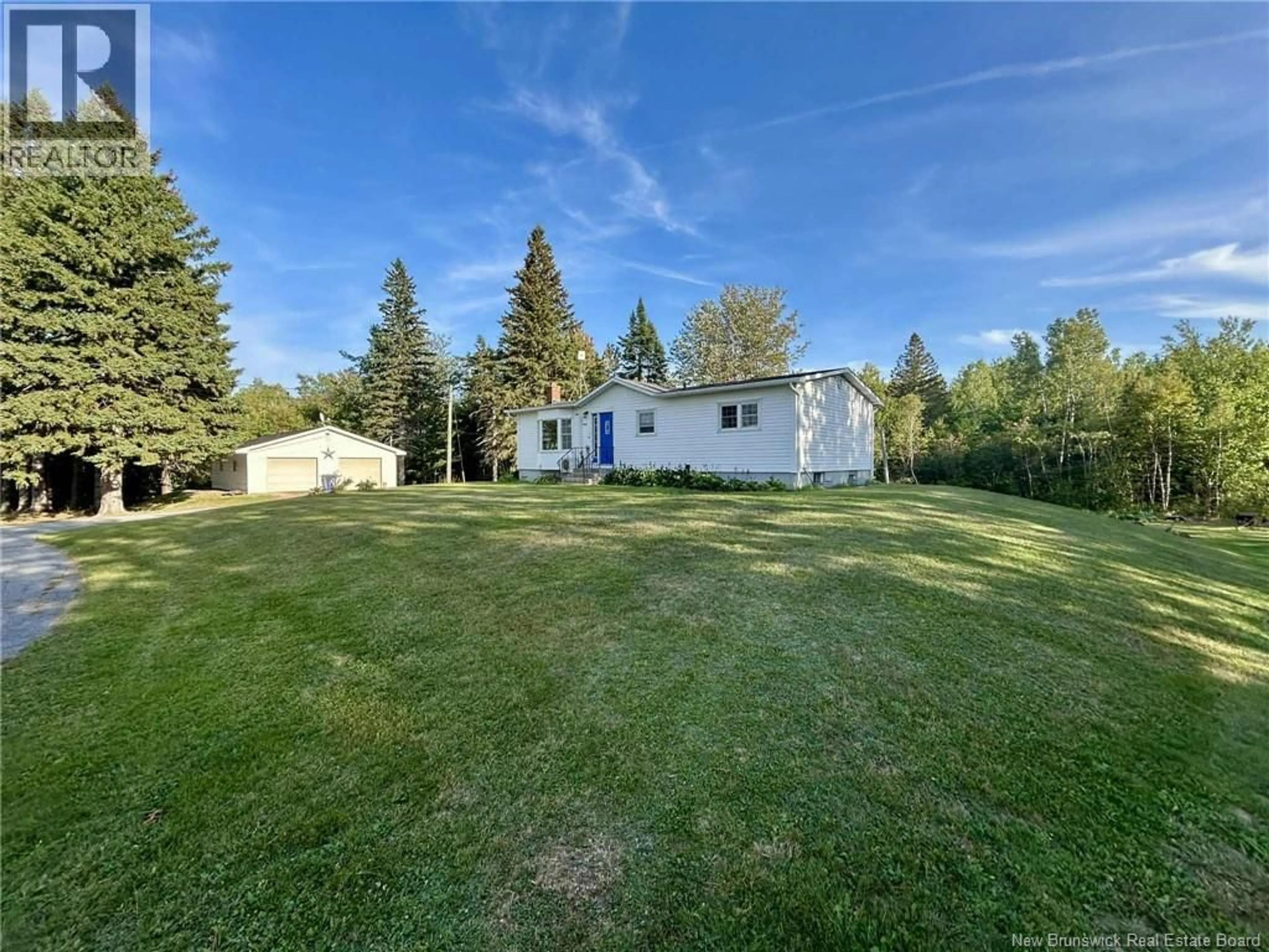A pic from outside/outdoor area/front of a property/back of a property/a pic from drone, unknown for 7781 117 ROUTE, Black River Bridge New Brunswick E1N5K7