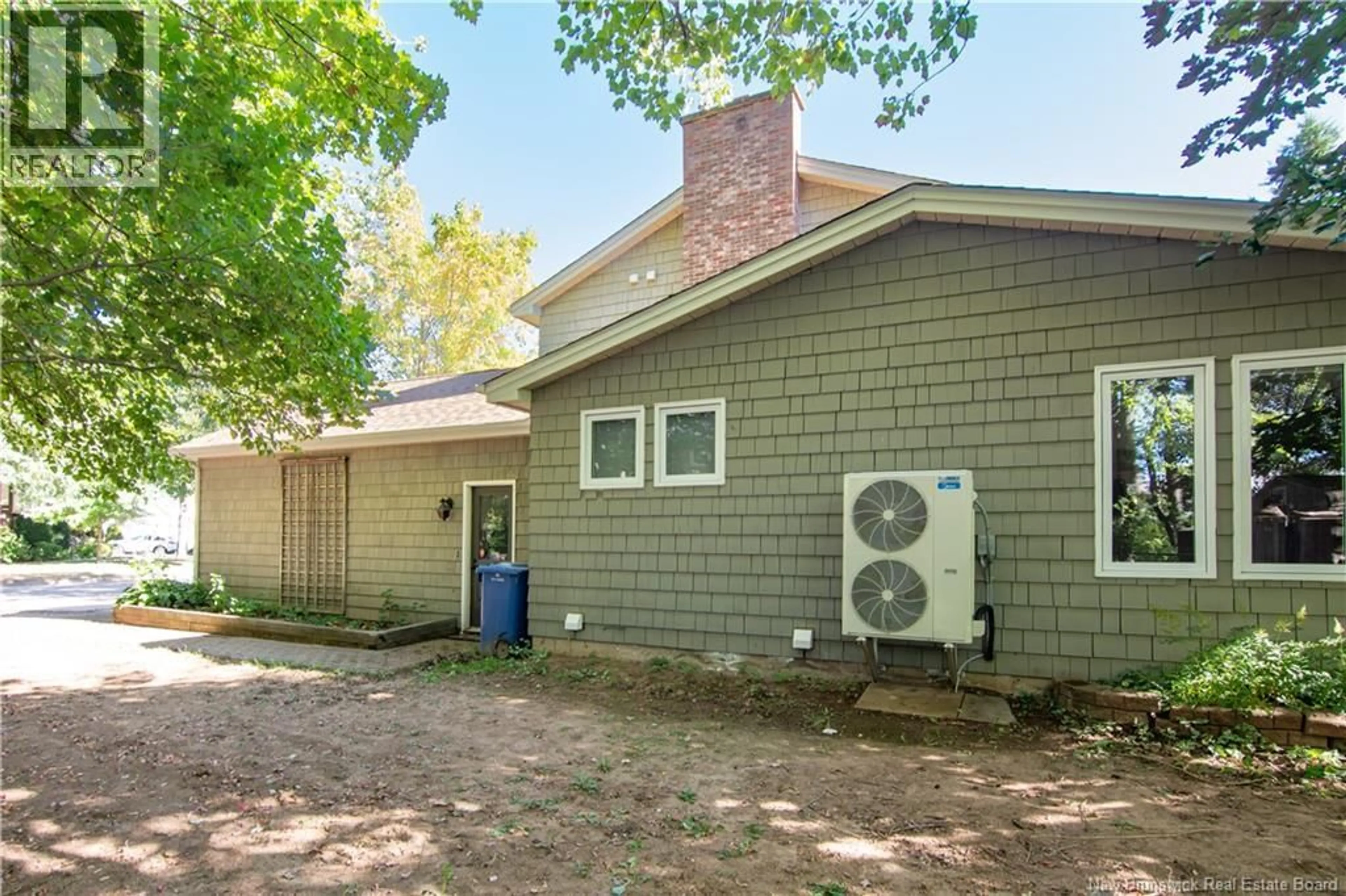 Home with vinyl exterior material, street for 44 BIRCHWOOD CRESCENT, Moncton New Brunswick E1E3Y7