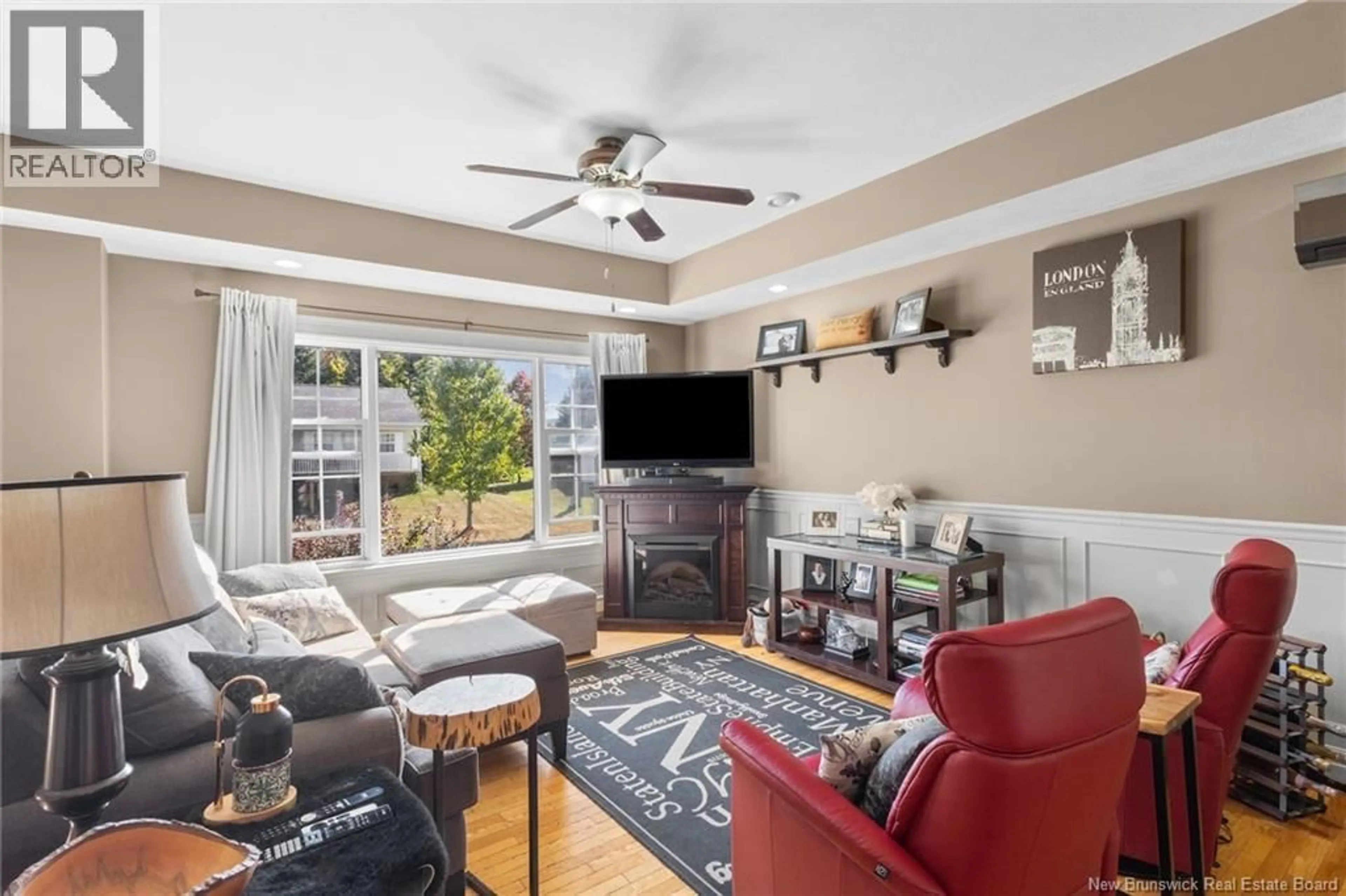Living room with furniture, unknown for 17 ATTENBOROUGH DRIVE, Fredericton New Brunswick E3A9R6