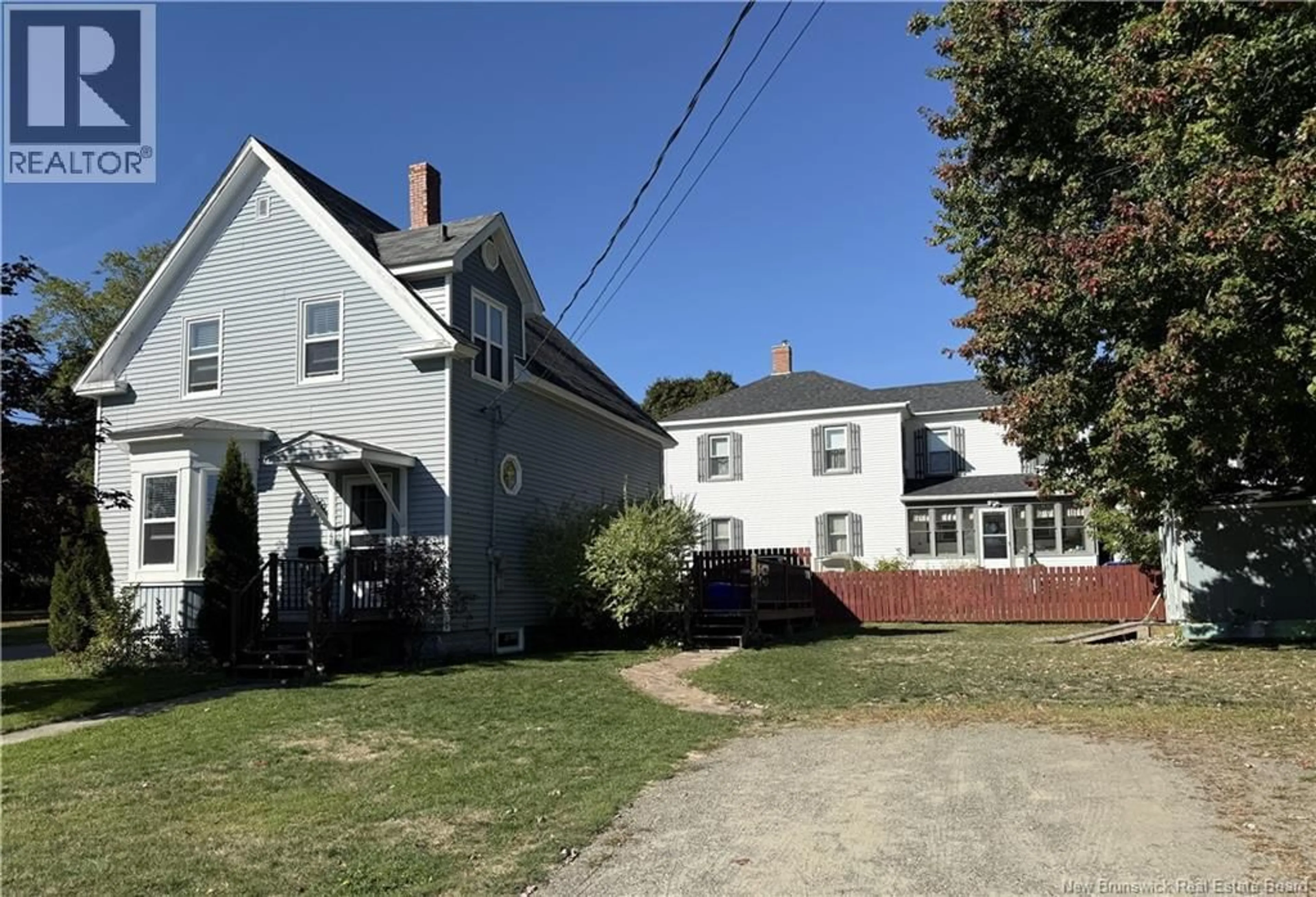 A pic from outside/outdoor area/front of a property/back of a property/a pic from drone, street for 48 MAIN STREET, St. Stephen New Brunswick E3L1Z6