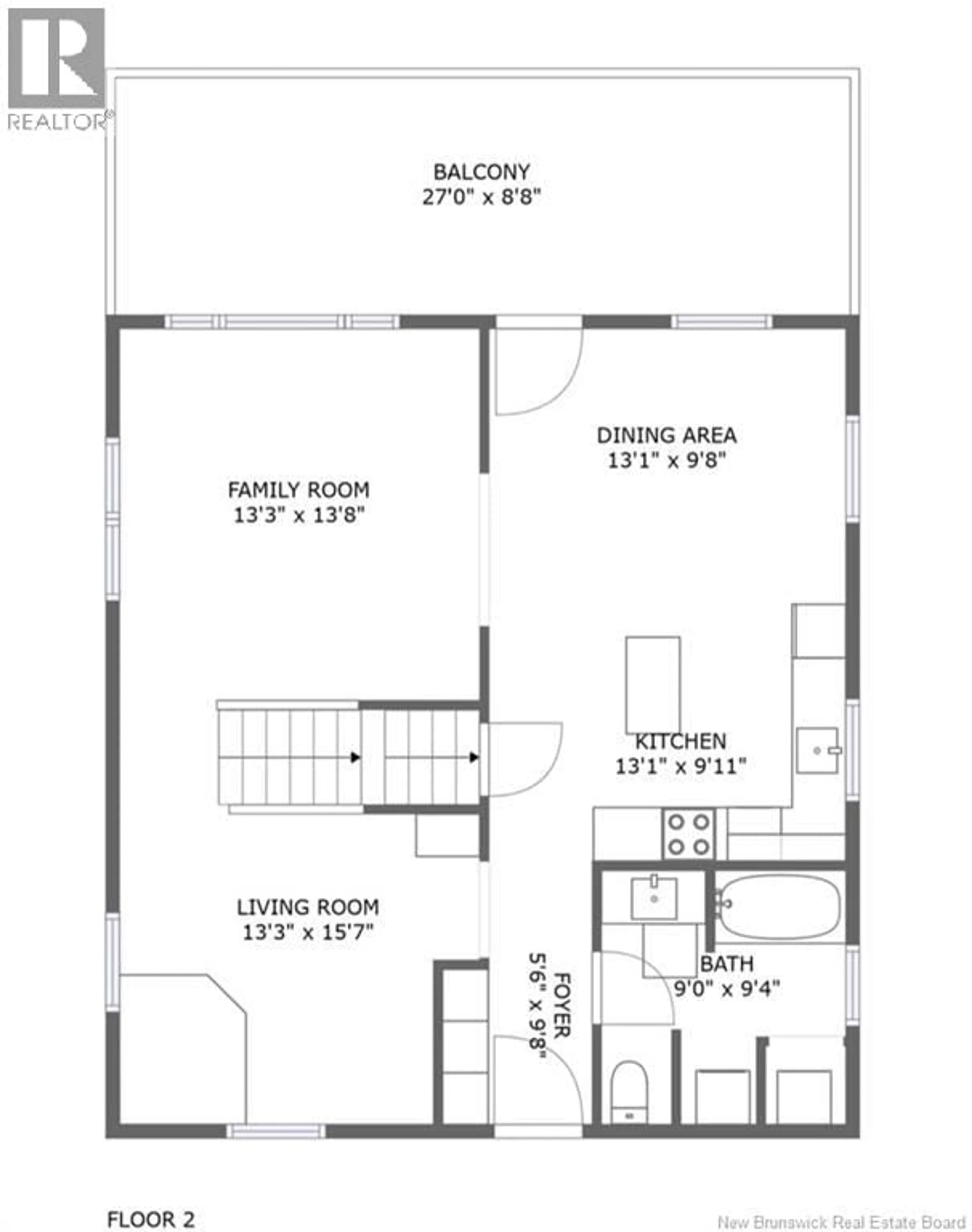 Floor plan for 186 HILL ROAD, Kingston New Brunswick E5N1H9