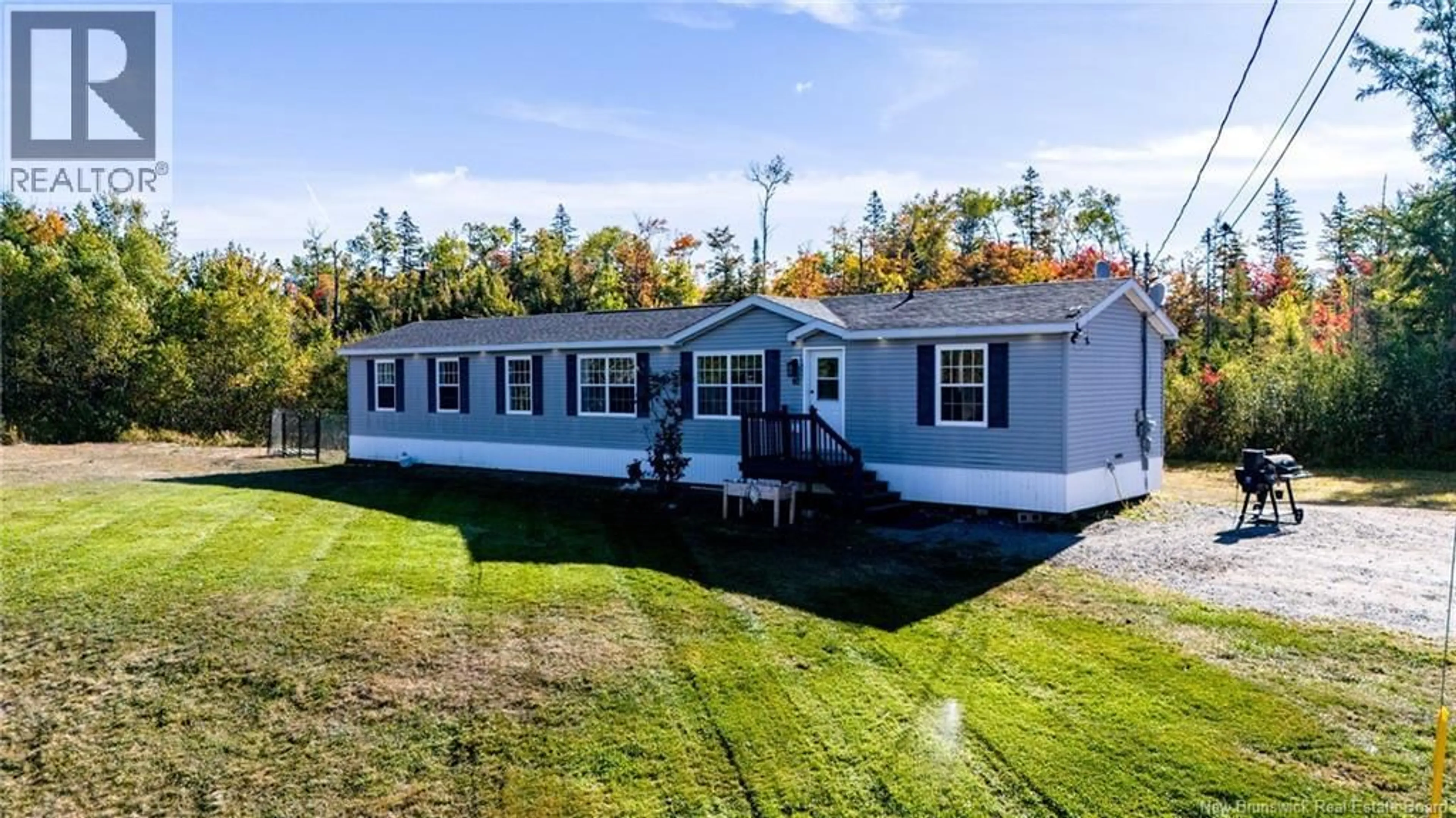 A pic from outside/outdoor area/front of a property/back of a property/a pic from drone, water/lake/river/ocean view for 60 TERRACE STREET, Rusagonis New Brunswick E3B0S2