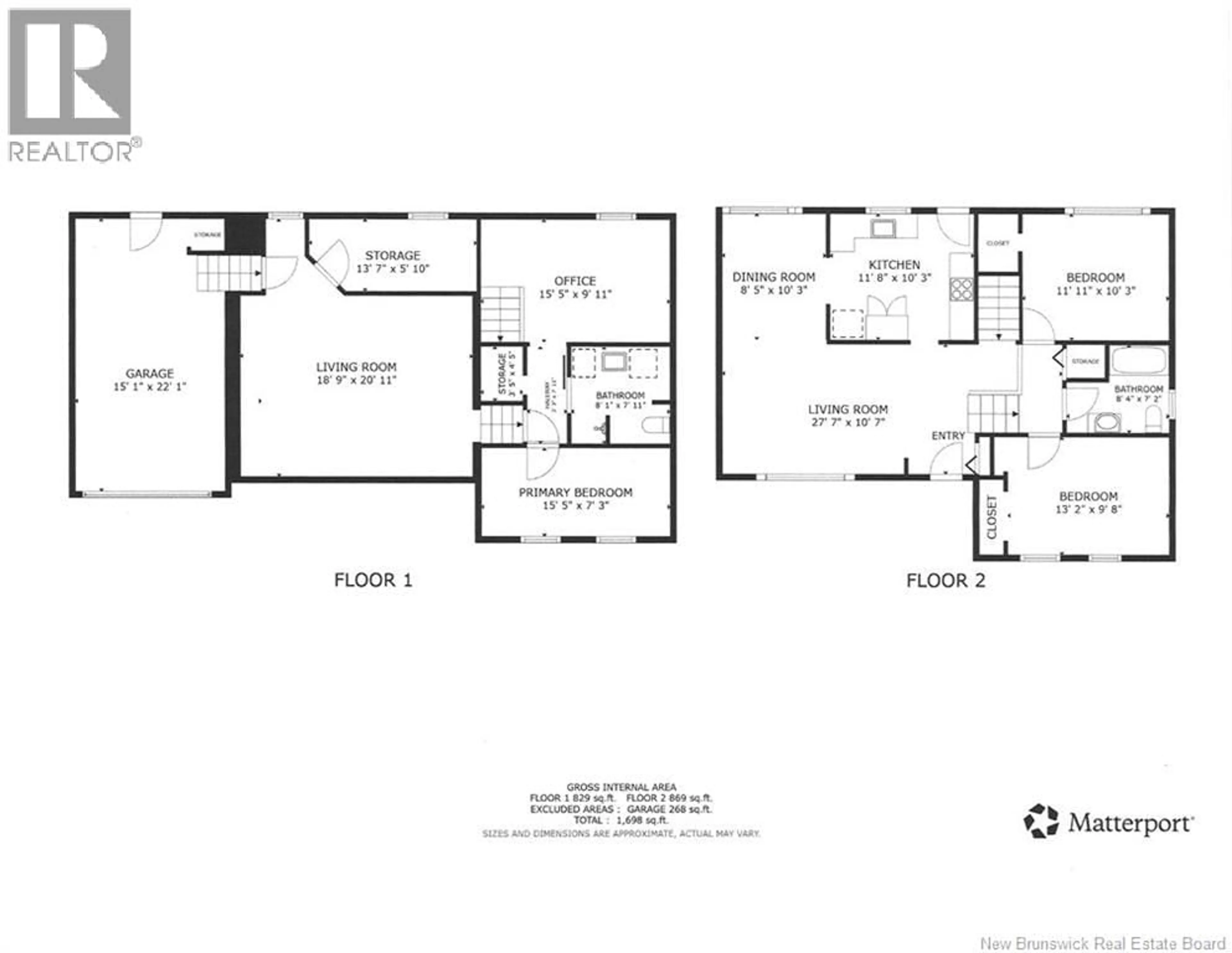 Floor plan for 125 LONGBOW PLACE, Quispamsis New Brunswick E2E1R9