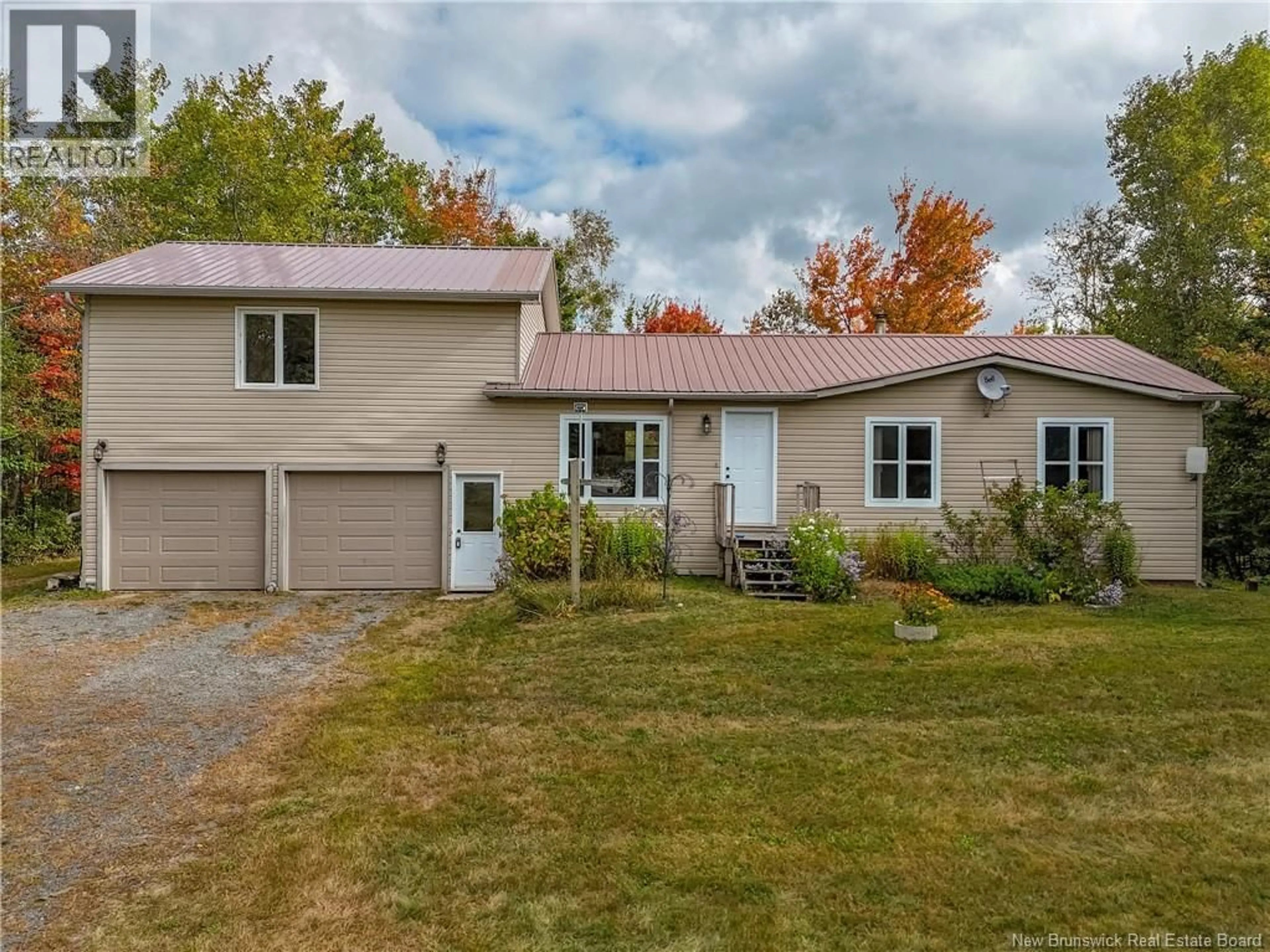Home with brick exterior material, street for 60 ROUTE 635, Lake George New Brunswick E6K3P9