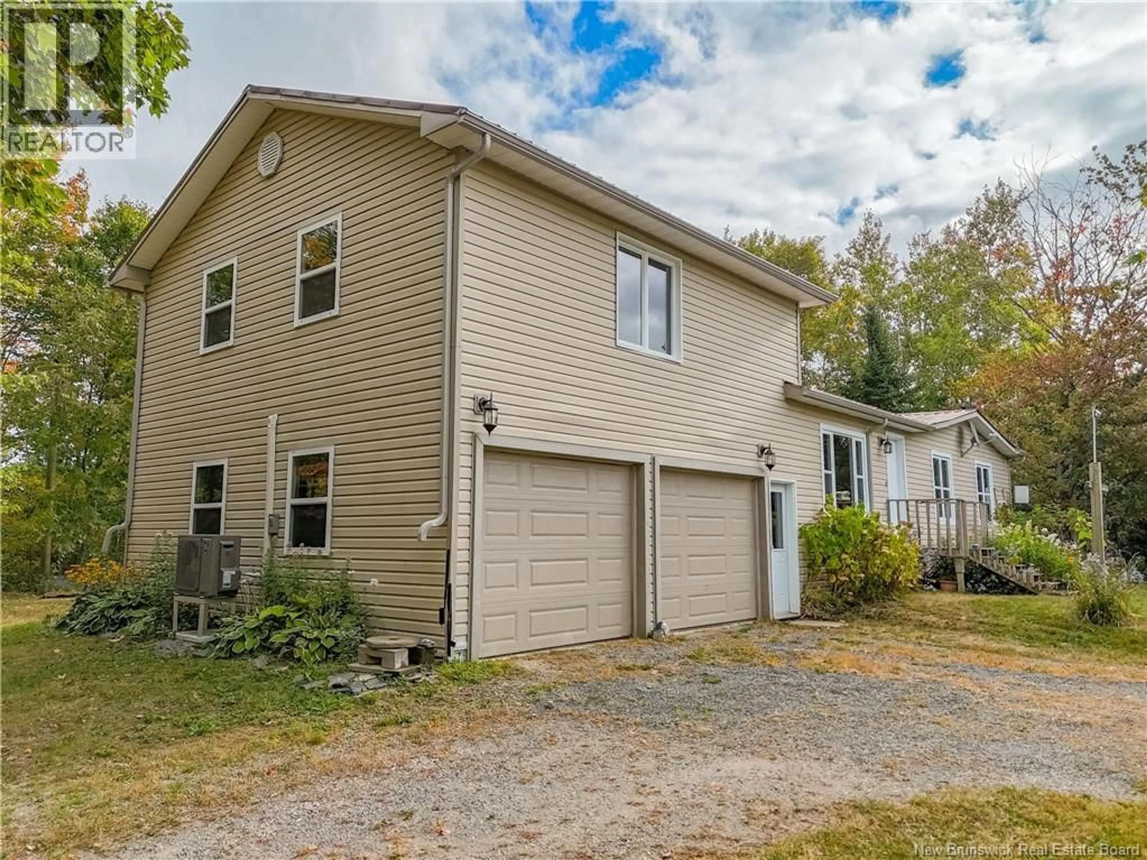 Home with vinyl exterior material, street for 60 ROUTE 635, Lake George New Brunswick E6K3P9