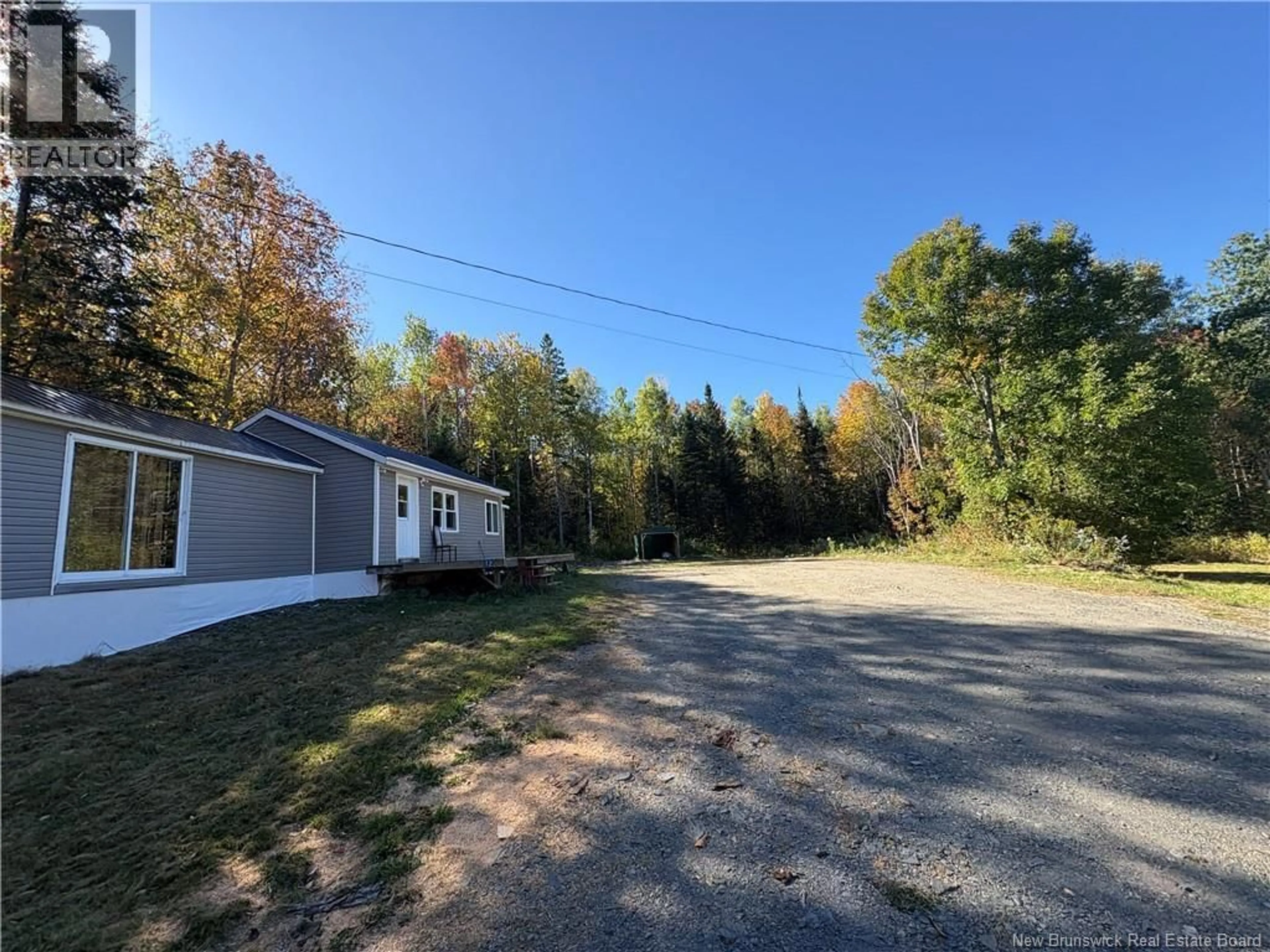 A pic from outside/outdoor area/front of a property/back of a property/a pic from drone, unknown for 12 JOHNSON SETTLEMENT ROAD, Canterbury New Brunswick E6H1A6